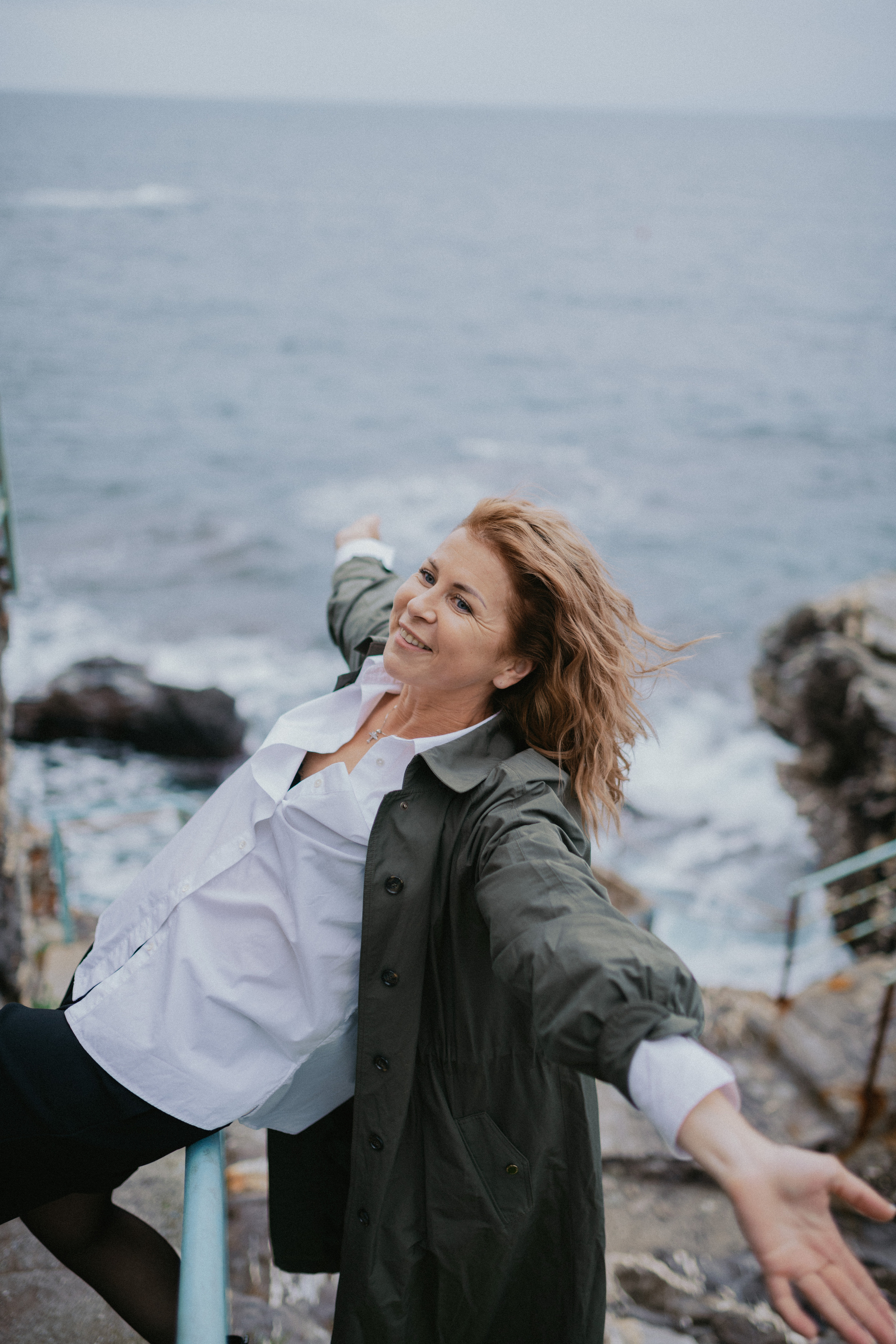 One day with Lena in Genova. Photographer Vasilisa Gordeeva