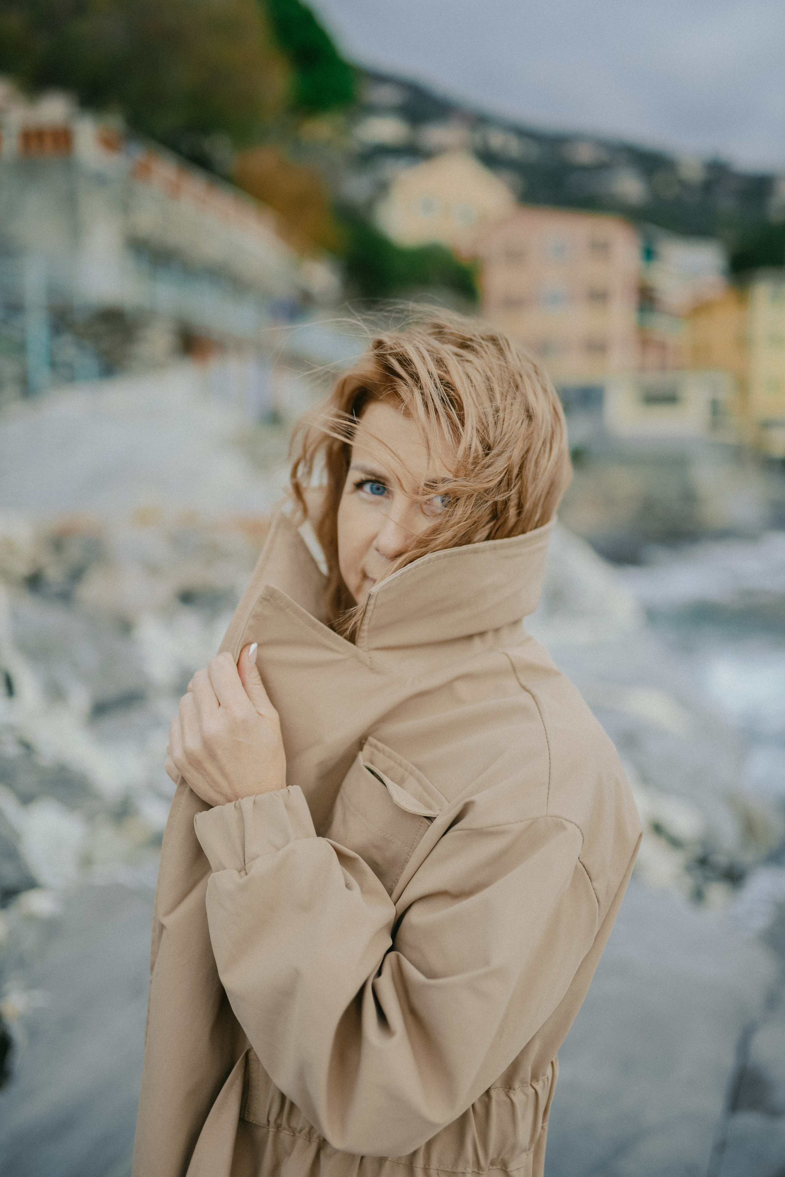 One day with Lena in Genova. Photographer Vasilisa Gordeeva