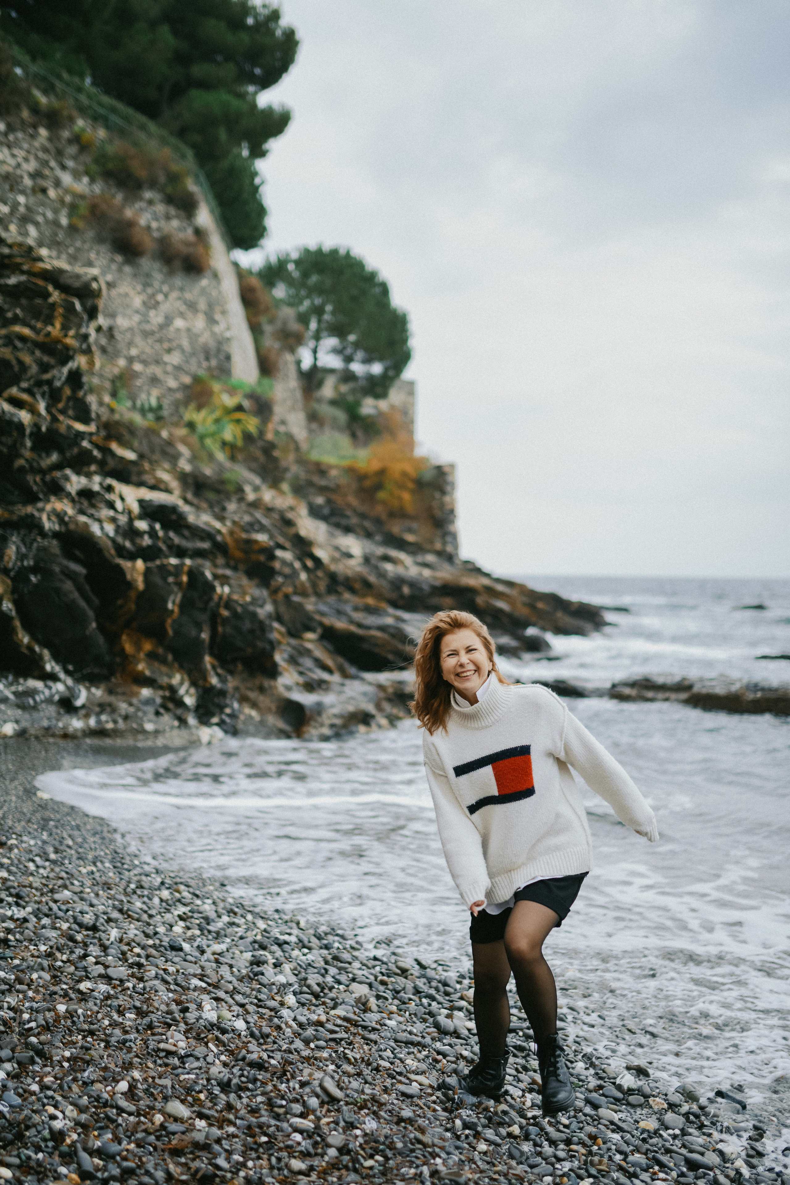 One day with Lena in Genova. Photographer Vasilisa Gordeeva
