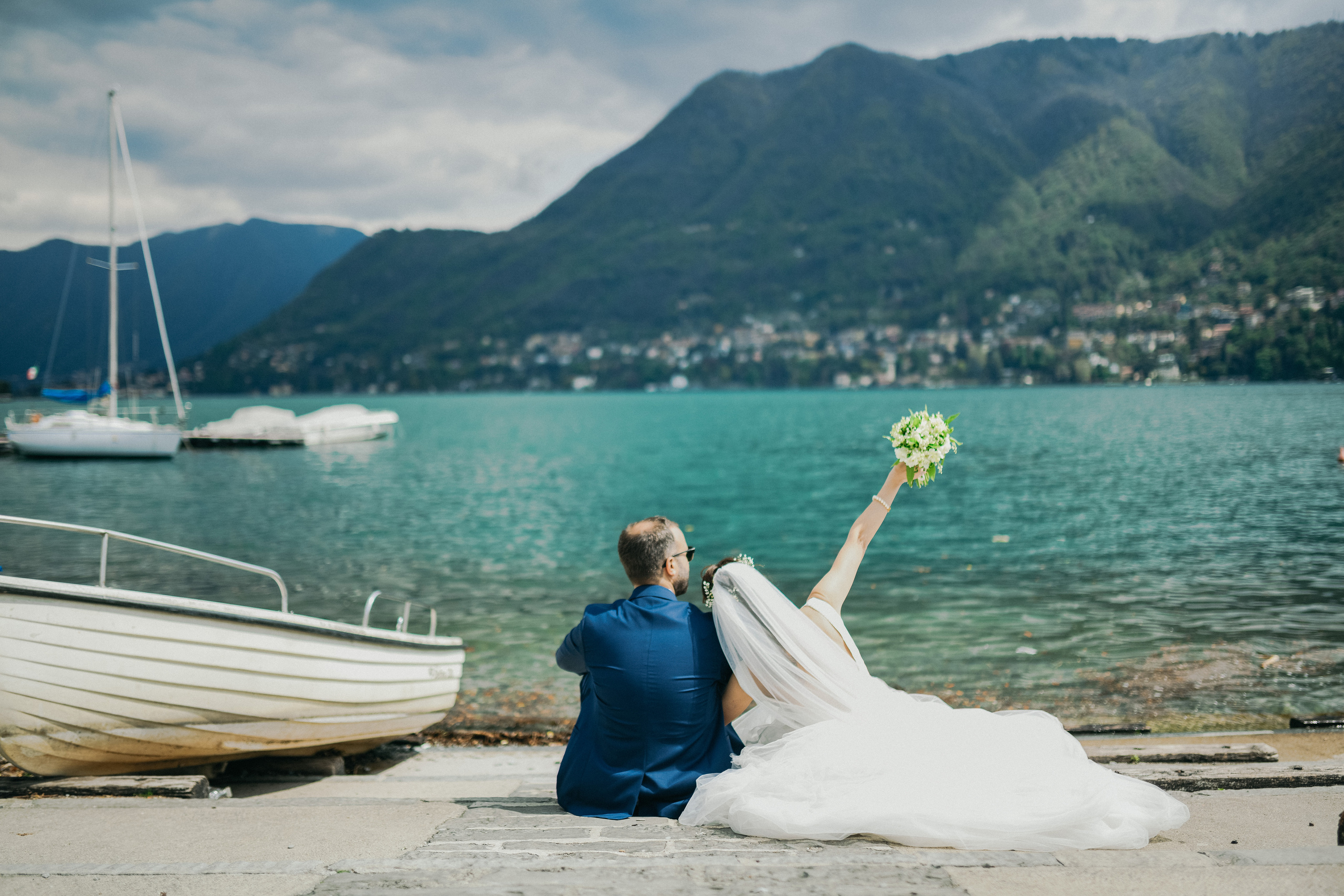 Wedding at Lago di Como. Фотограф Василиса Гордеева