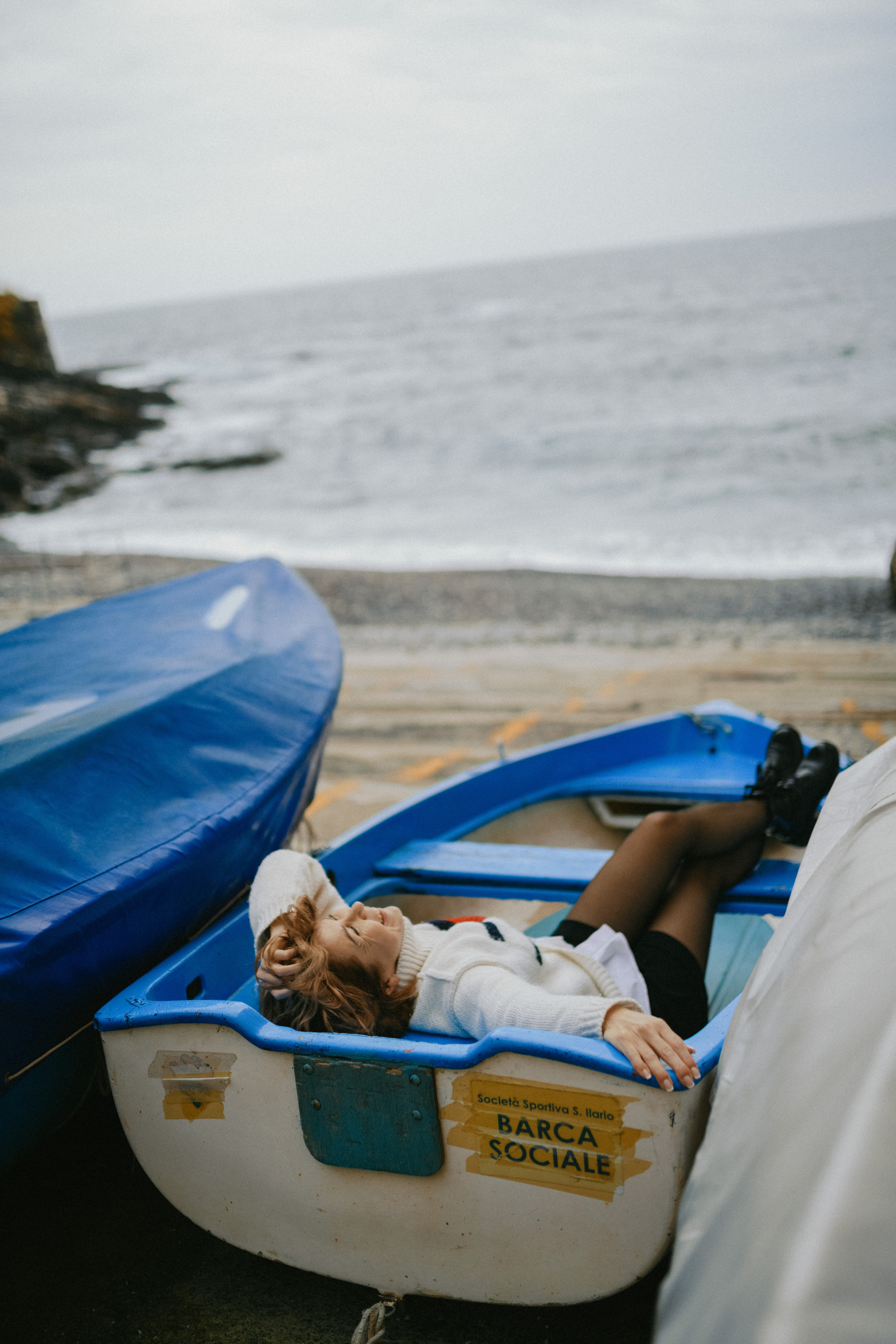 One day with Lena in Genova. Photographer Vasilisa Gordeeva
