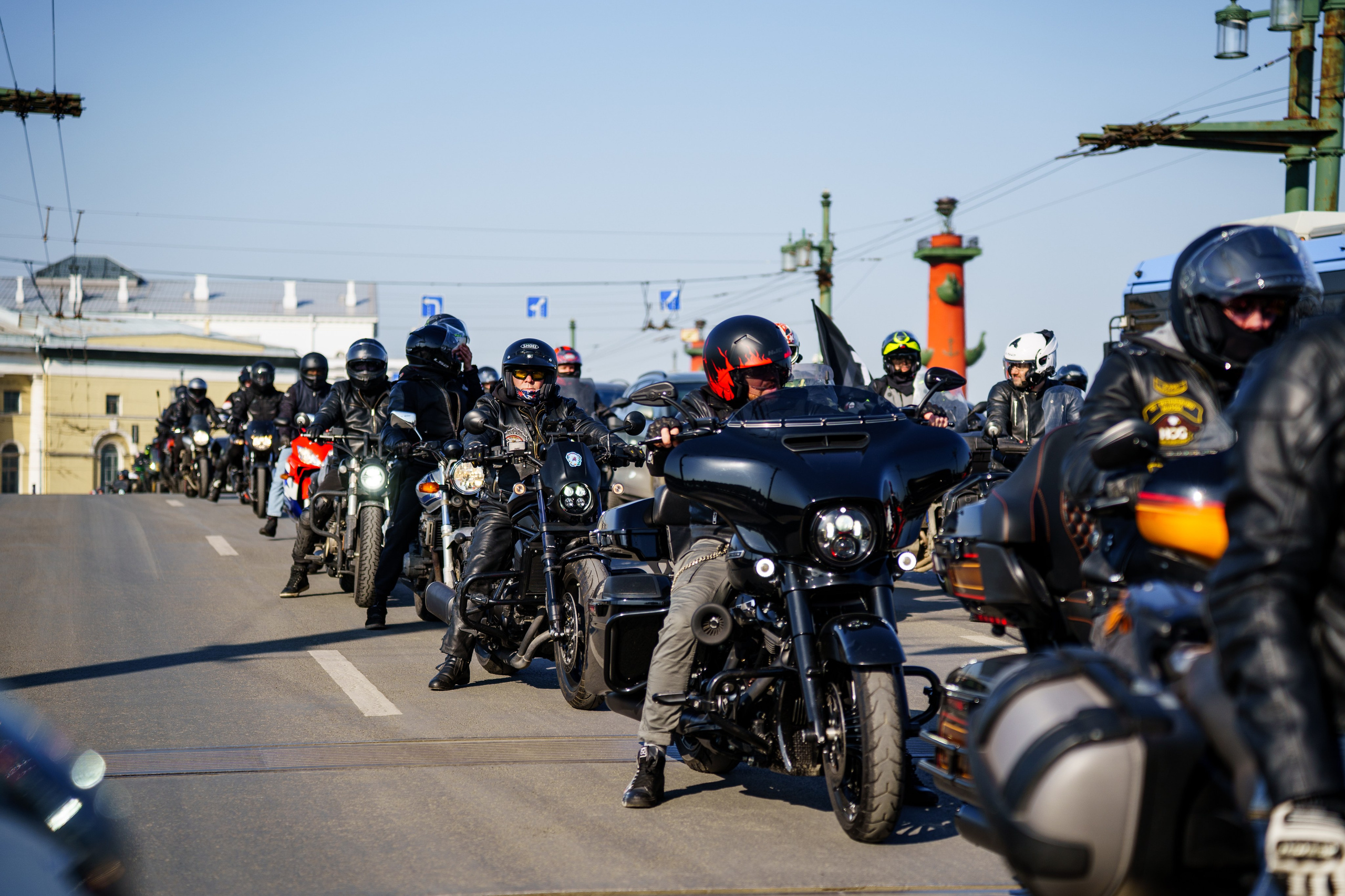 Прохват мотоклуба Norman Riders ч.1. Концертный и репортажный фотограф в Санкт-Петербурге Слава Пахомов