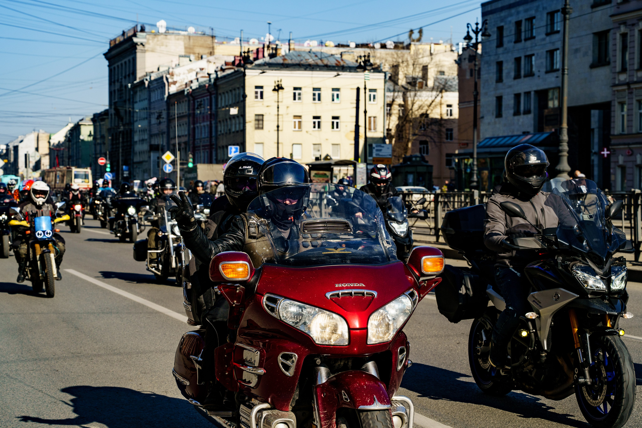 Прохват мотоклуба Norman Riders ч.1. Концертный и репортажный фотограф в Санкт-Петербурге Слава Пахомов