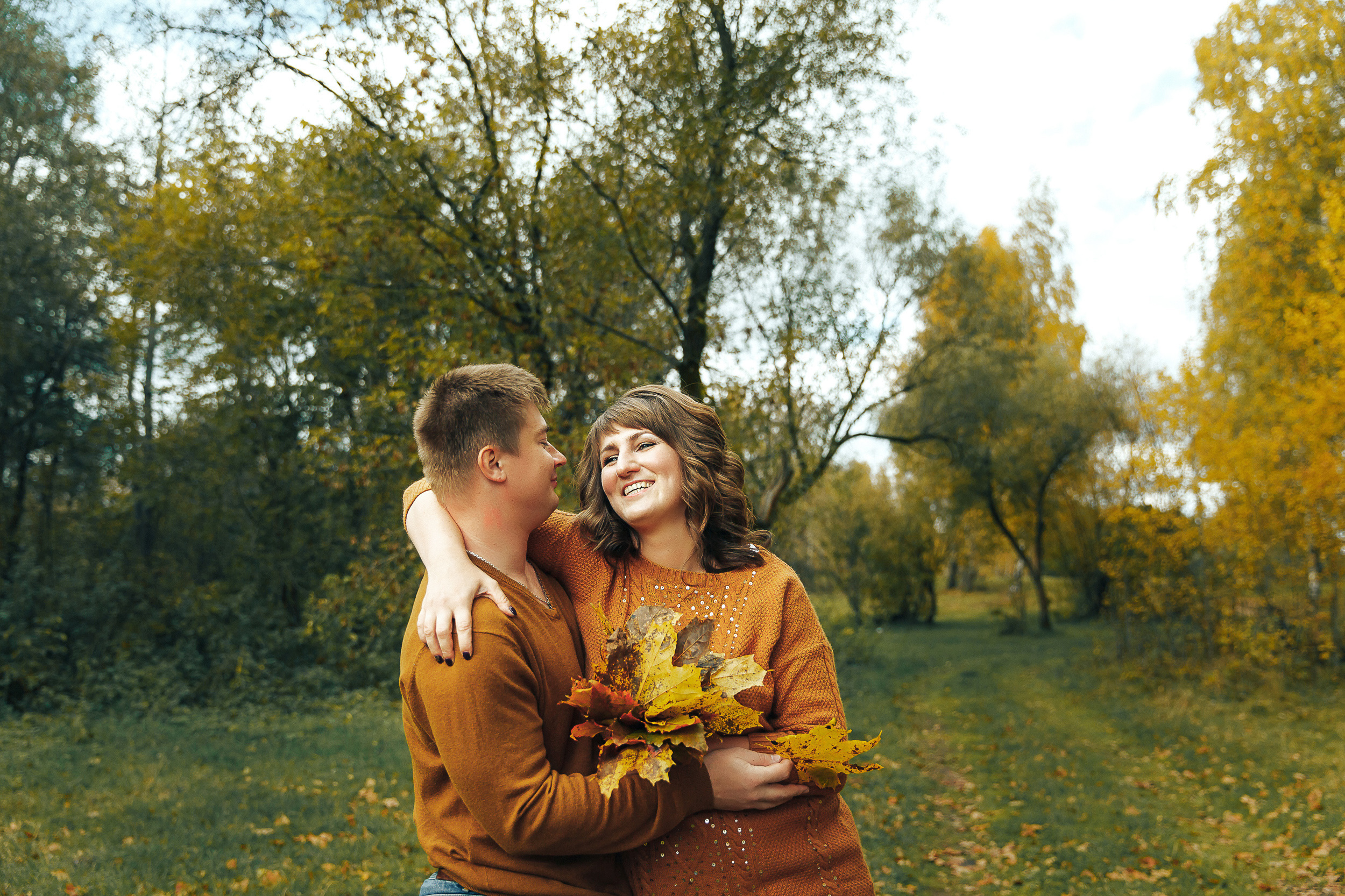 Осенняя история для Ирины и Алексея (Love Story)