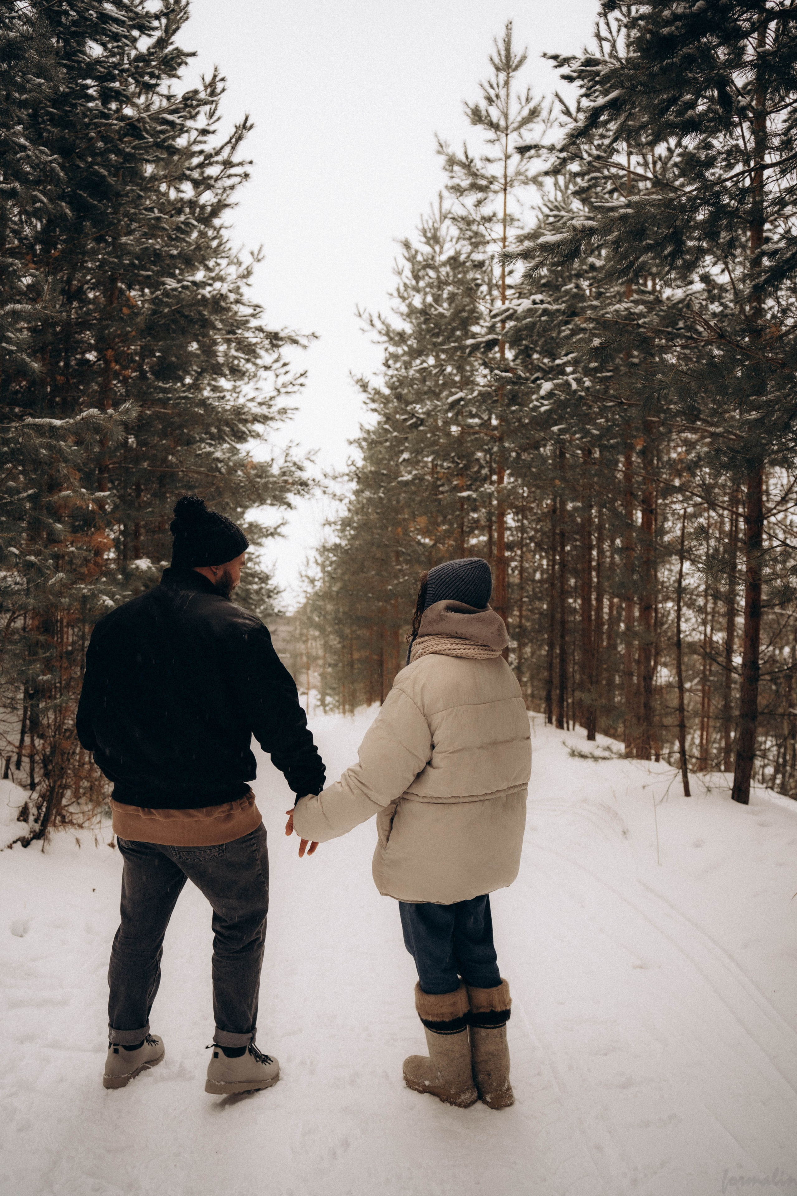 Романтичный снегопад. Алиса Никитцова | Фотограф в Казани