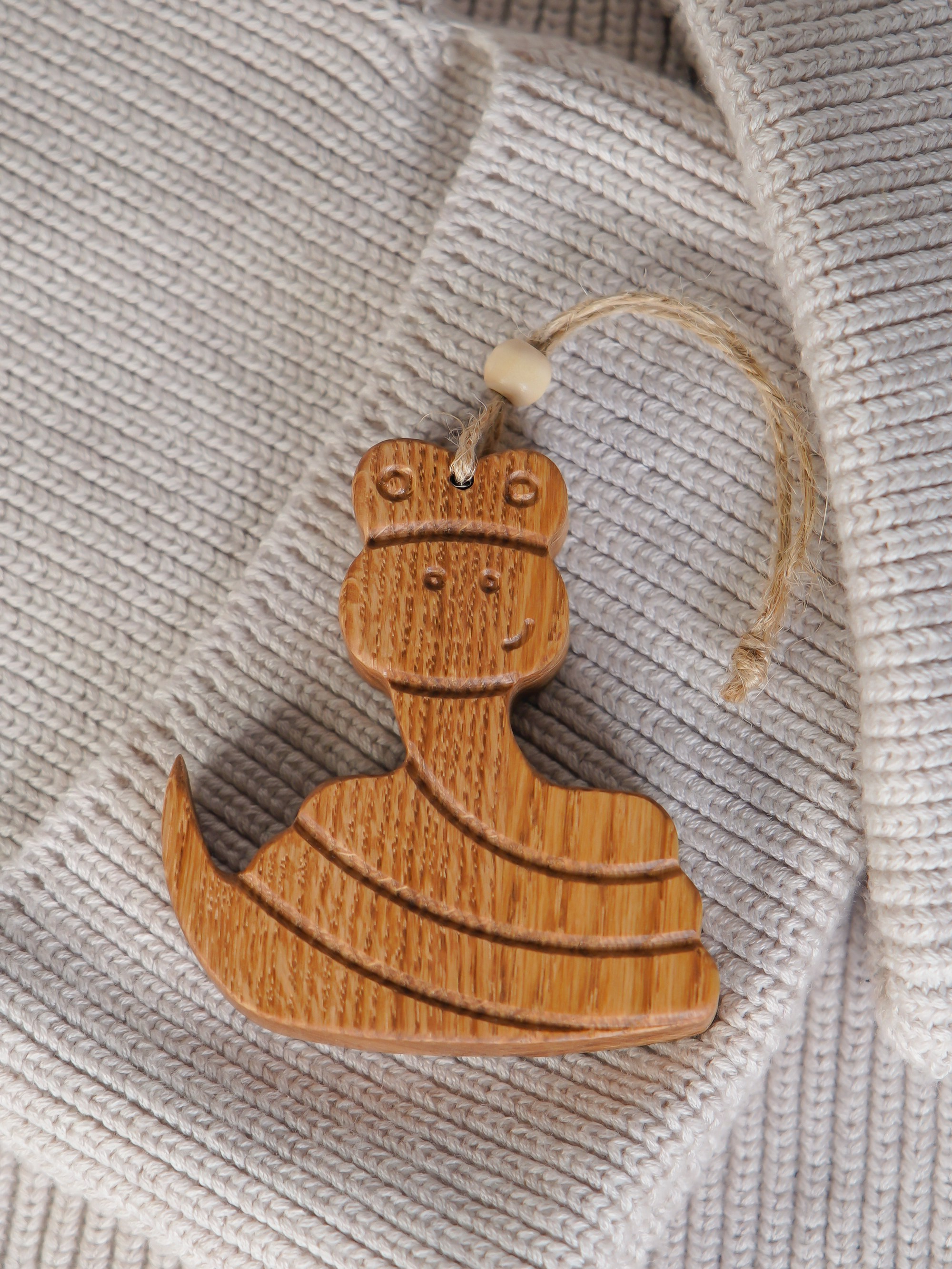 Деревянная игрушка «ЗМЕЯ» на елку. Анна, фотограф Москва, Зеленоград