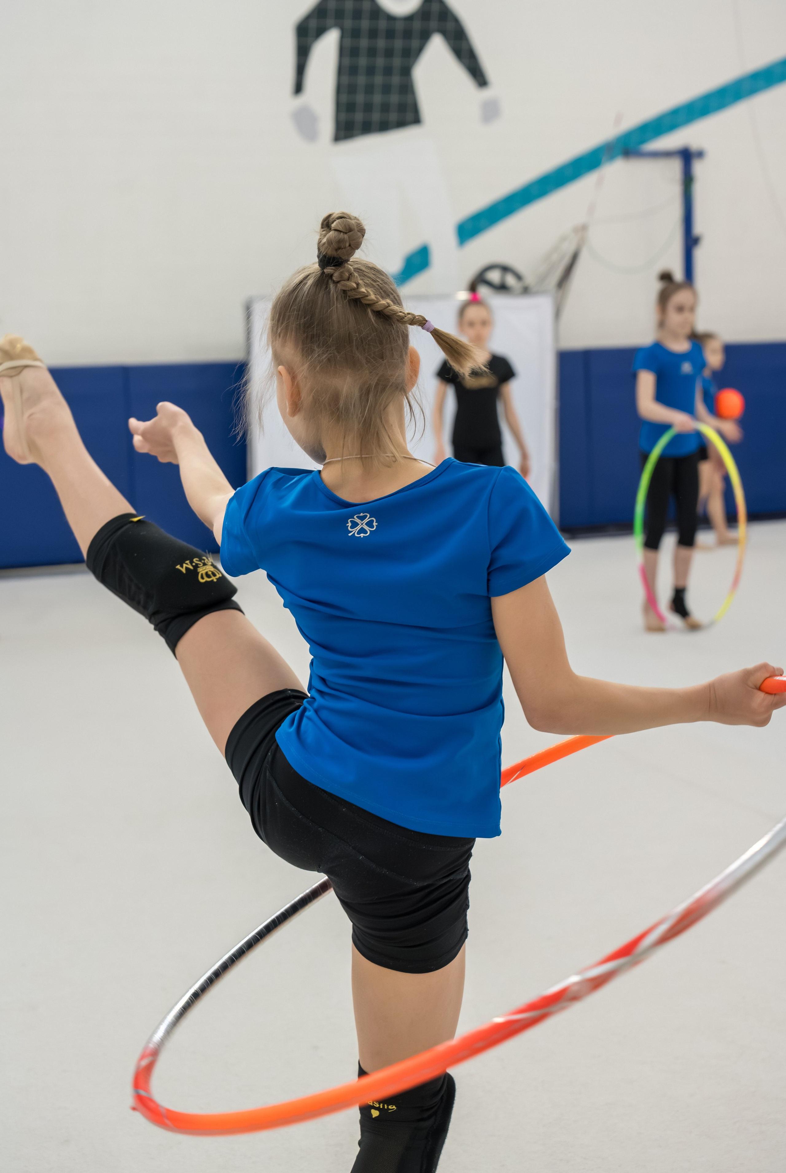 Тренировочный процесс. Художественная гимнастика. Фотограф в Москве