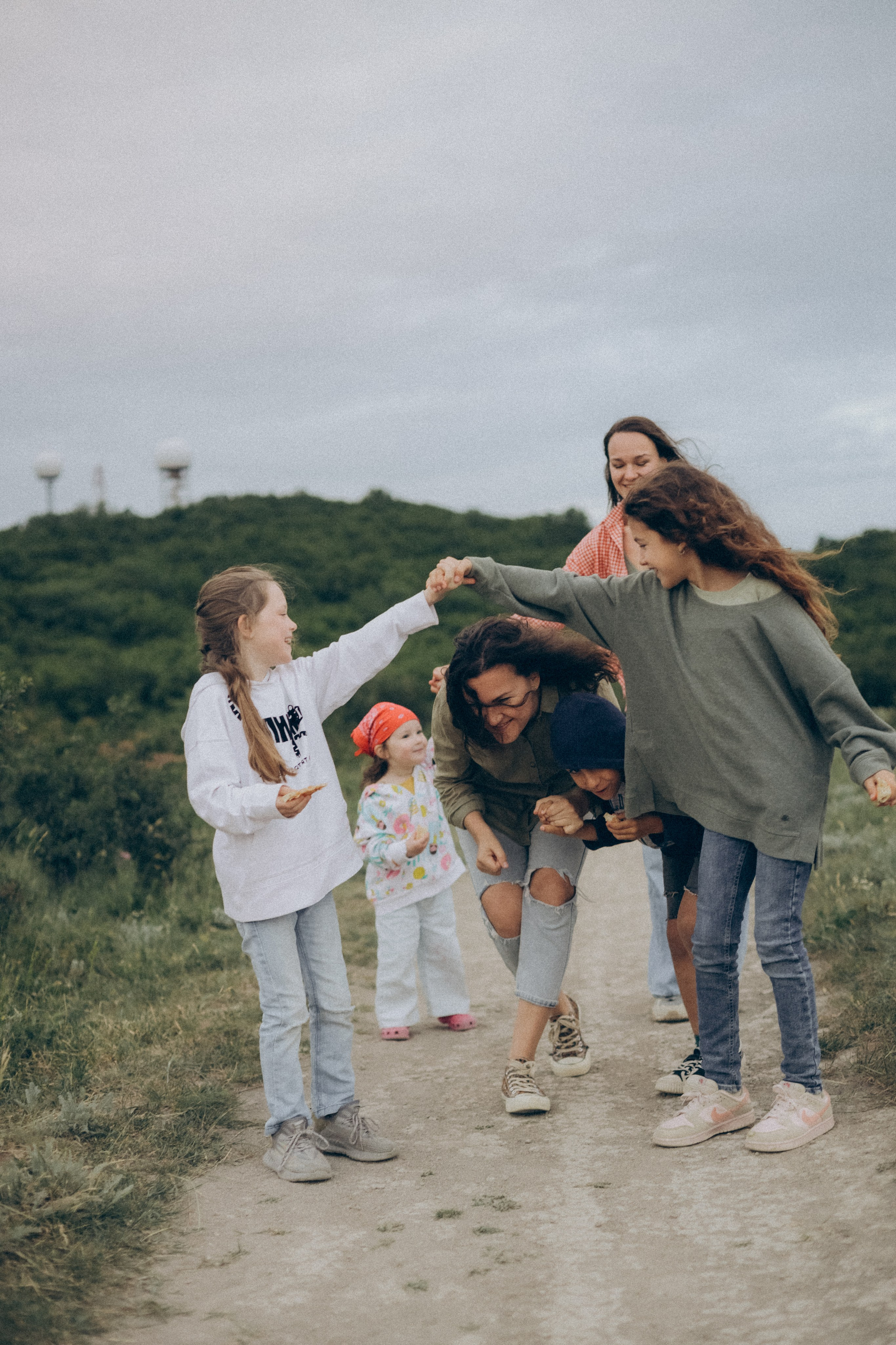 Лена, Ира, Лейла, Ника, Адам и Ария. Семейный фотограф Анапа