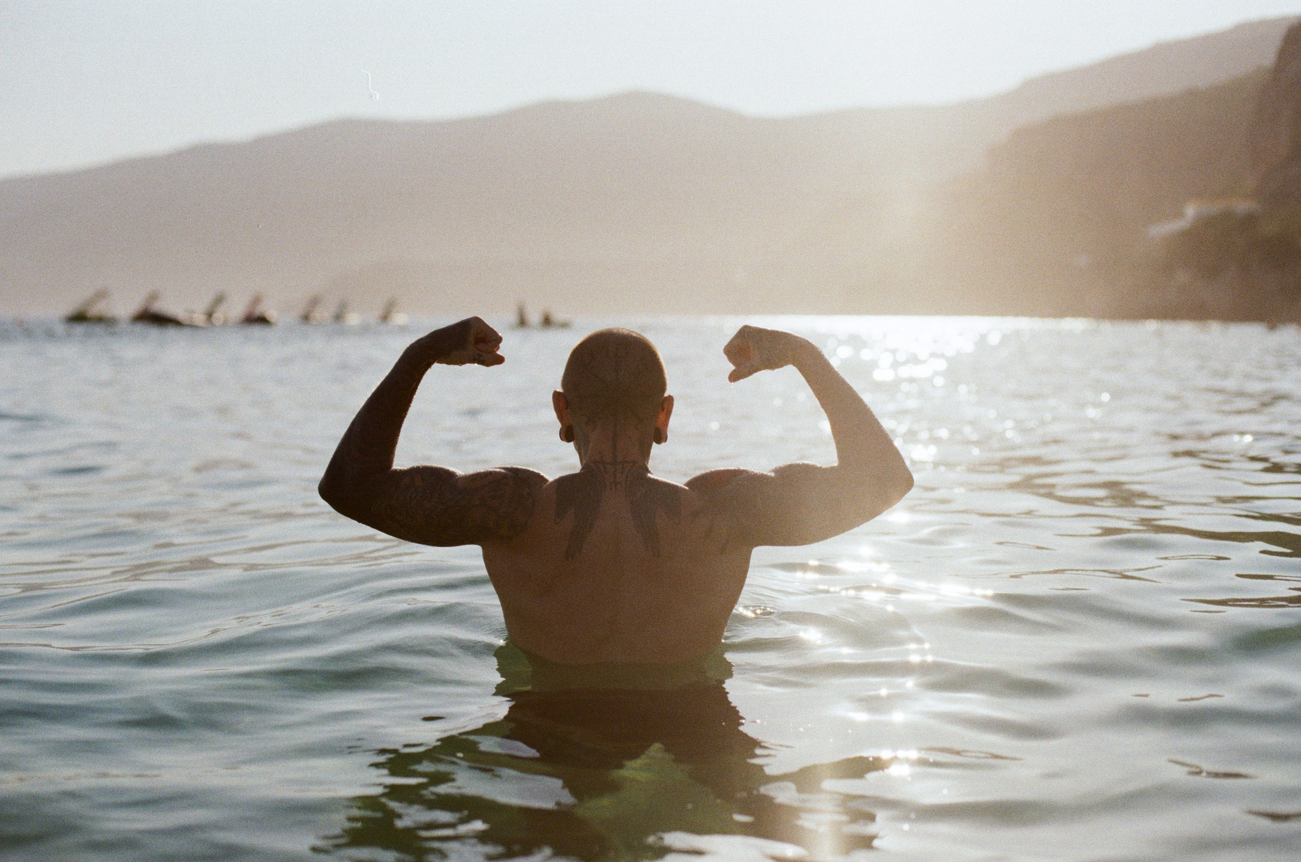 Portraits / color. Katya Zimina, film photographer