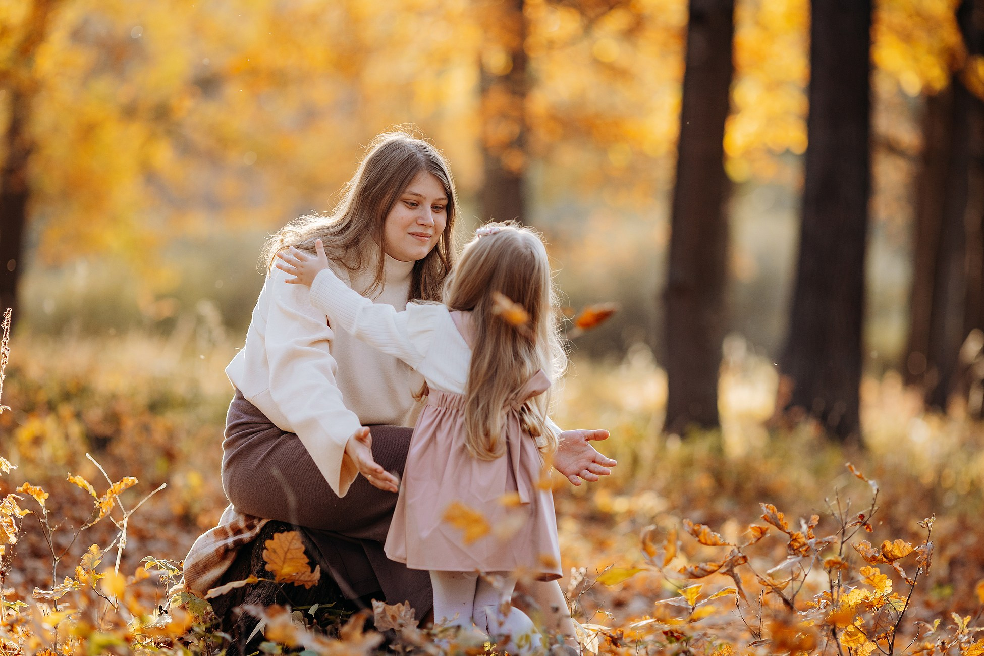 Осенняя история. Семейный фотограф в Пензе Мария Левина