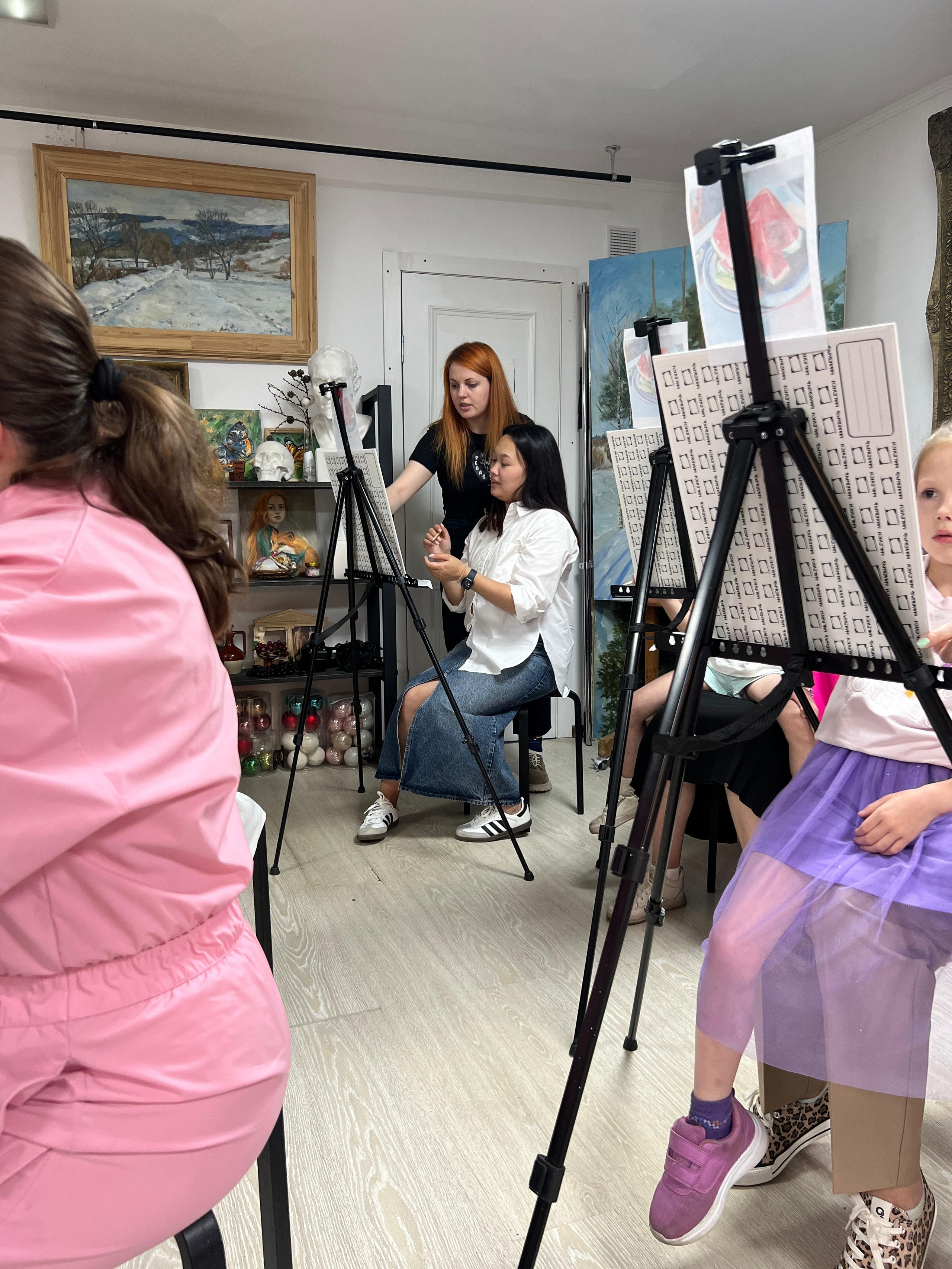 Арт-вечеринки. Арт-вечеринки и мастер-классы в Москве для взрослых и детей