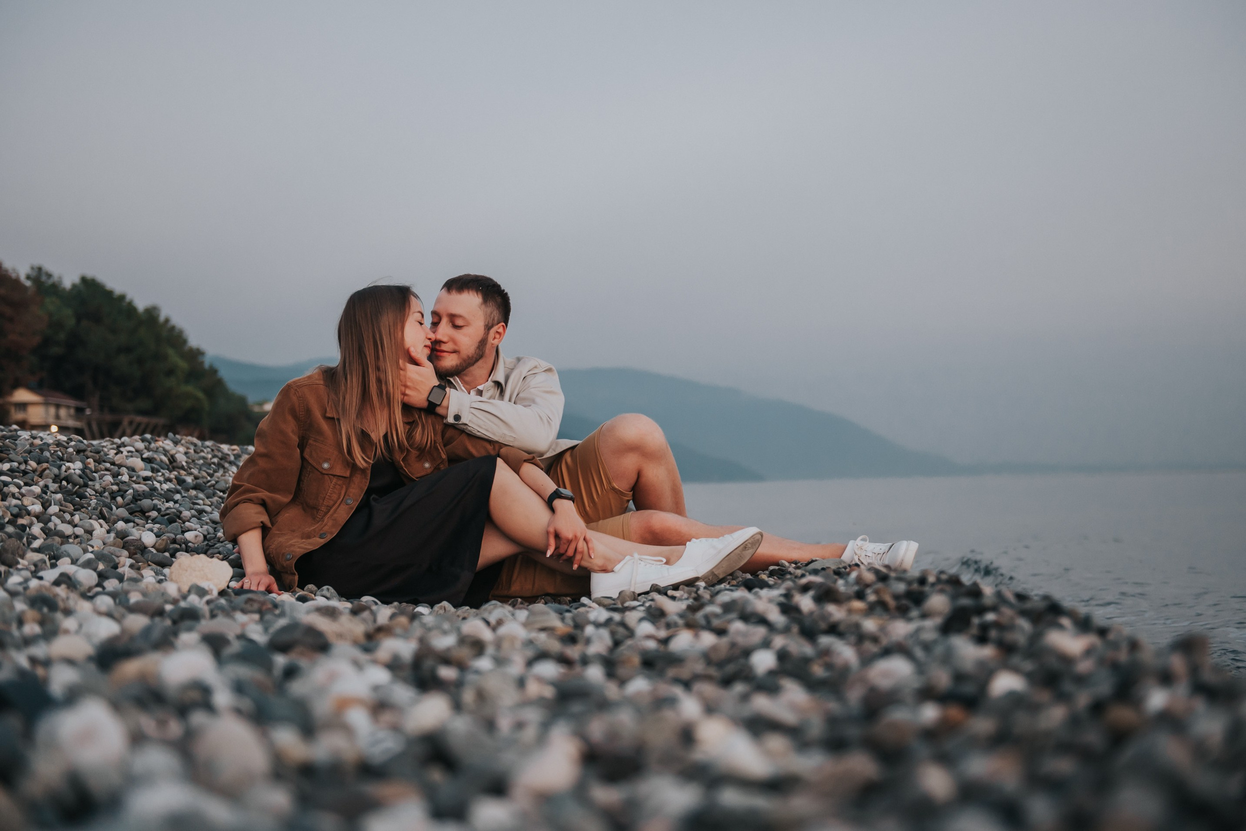 На диких пляжах Абхазии. Гячрыпш. Свадебный и семейный фотограф София Невская