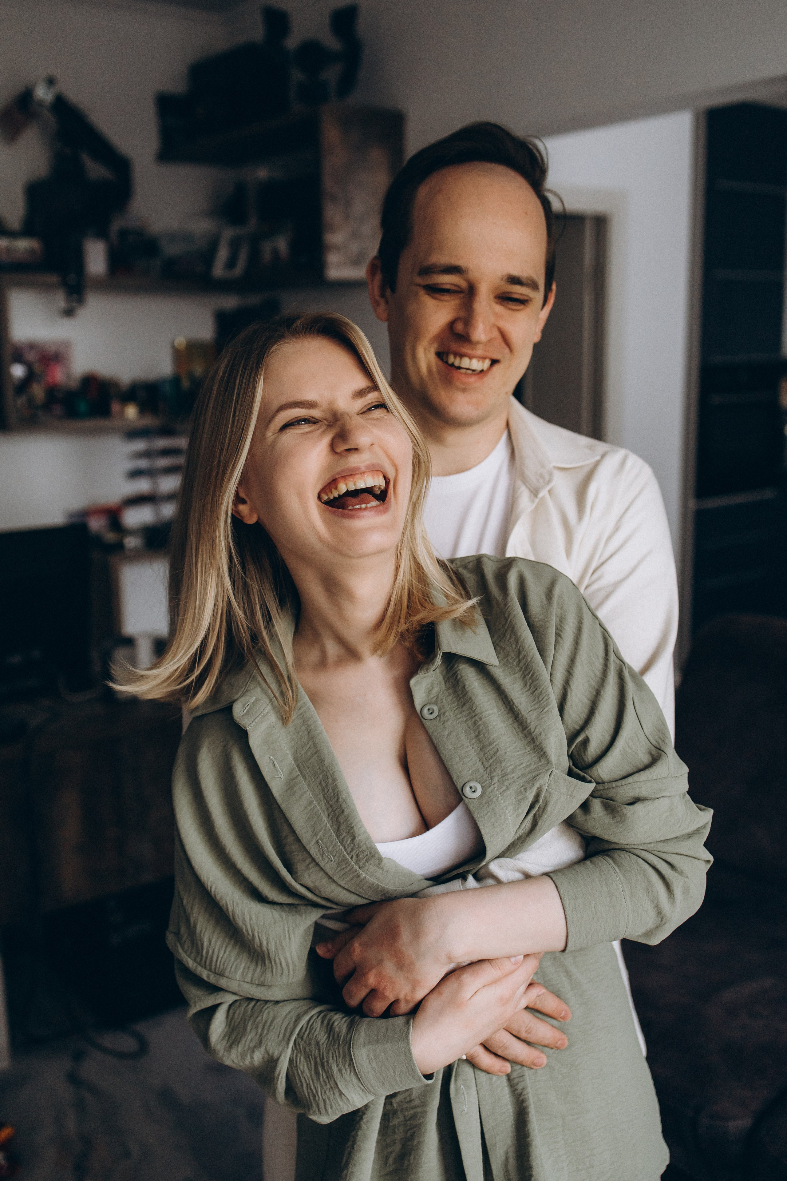 Уютная домашняя съемка с малышкой и котиком. Семейный фотограф в Москве, Щелково, Фрязино _ Виктория Степанова