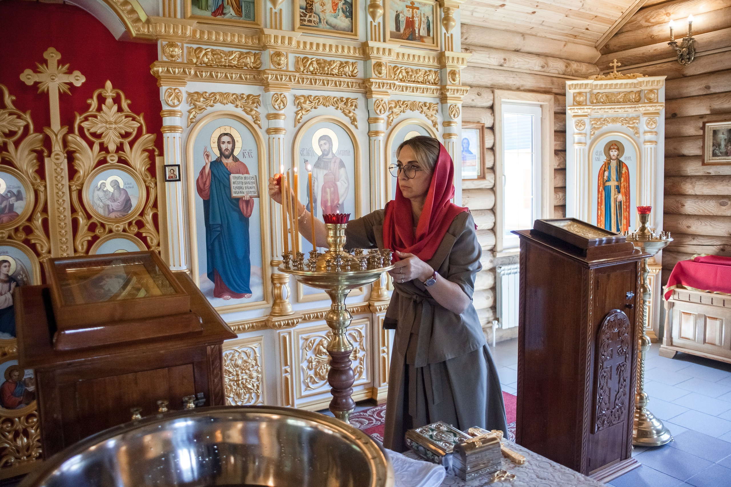 Таинство Крещения Александры. Портретный, семейный, свадебный фотограф в Брянске Маргарита Василькова