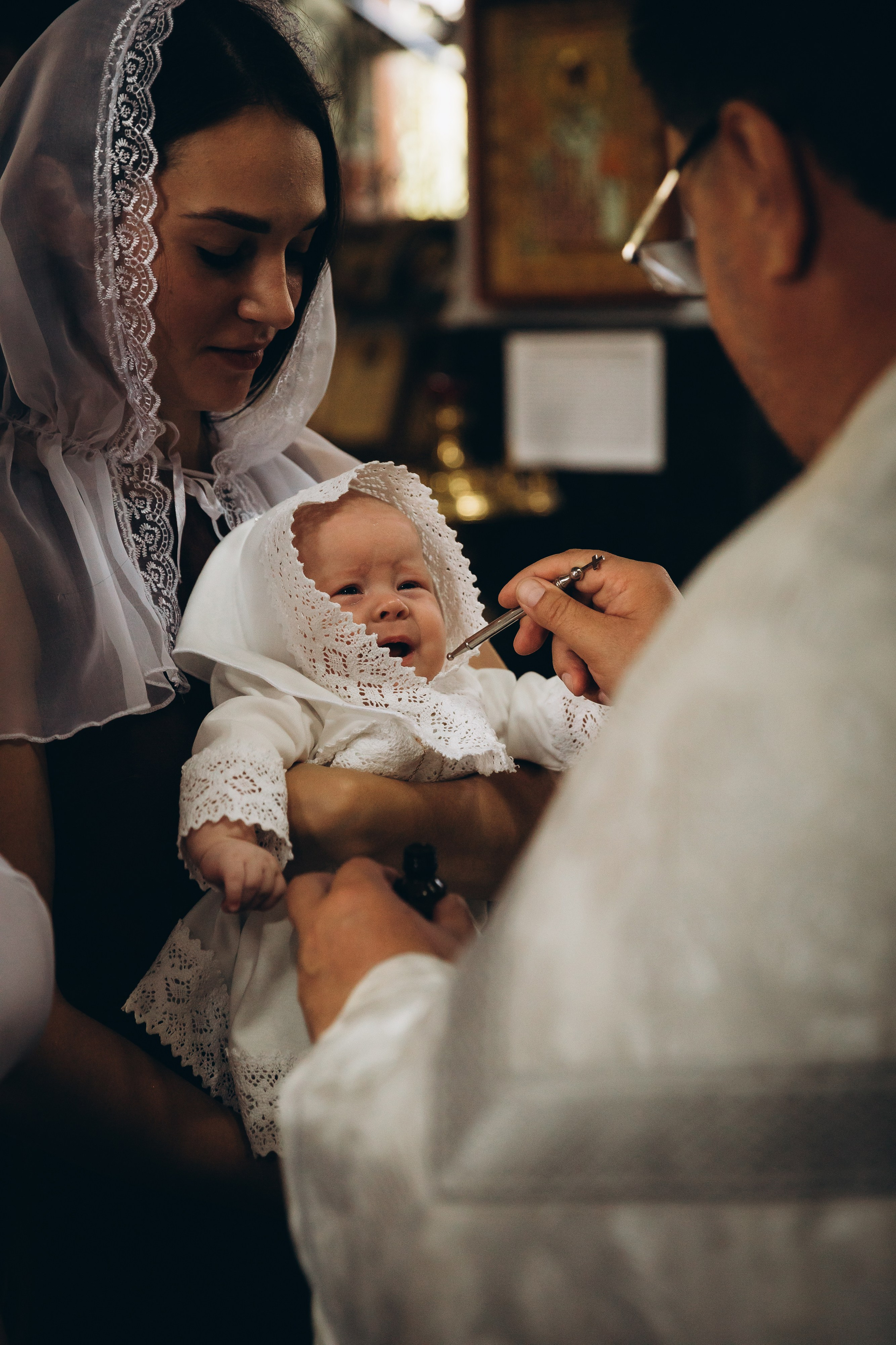 Таинство Крещения Евы. Фотограф в Краснодаре Алла Потоцкая