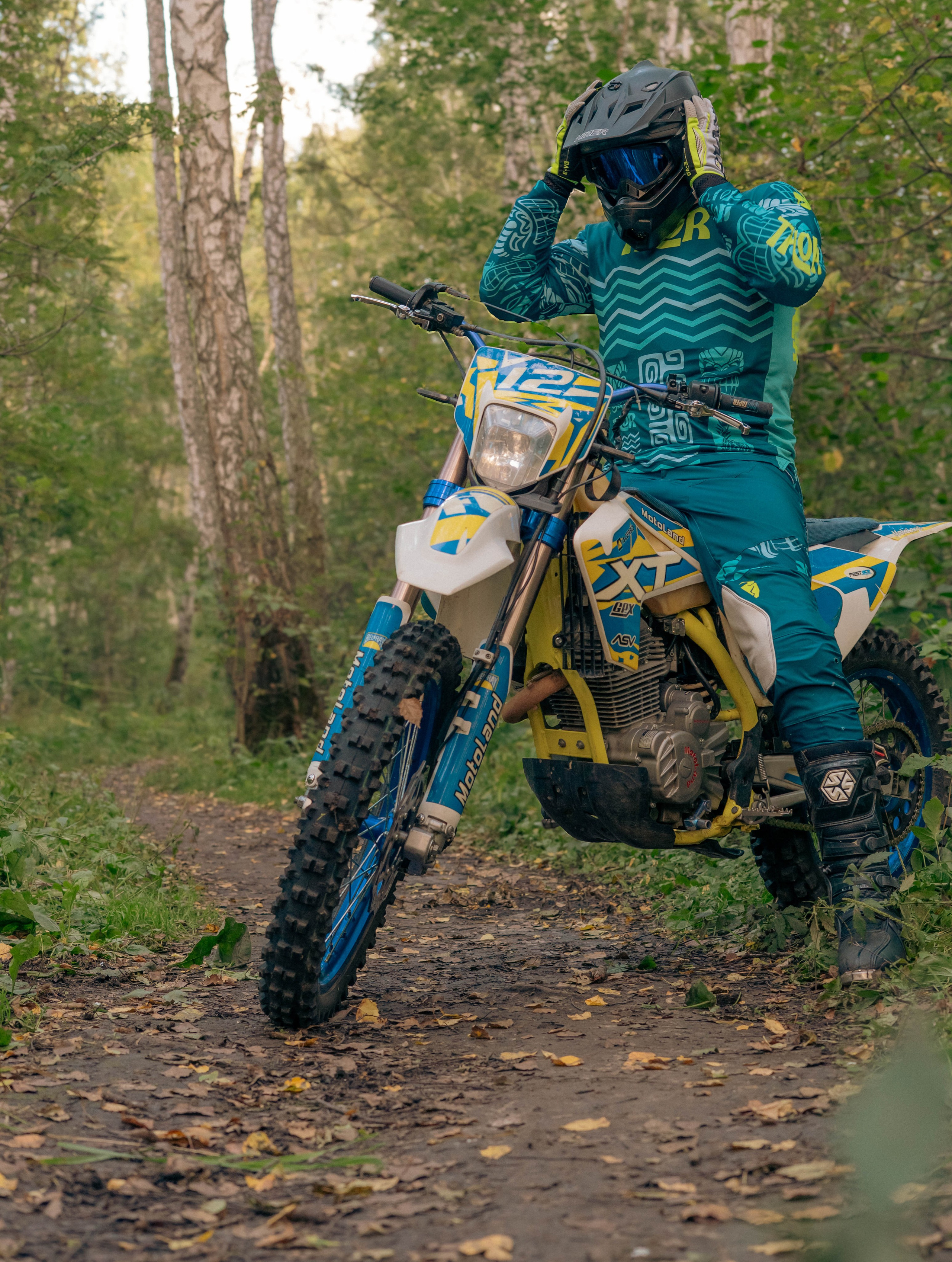 Фотосессия мотоциклов машин техники в Новосибирске Краснообске