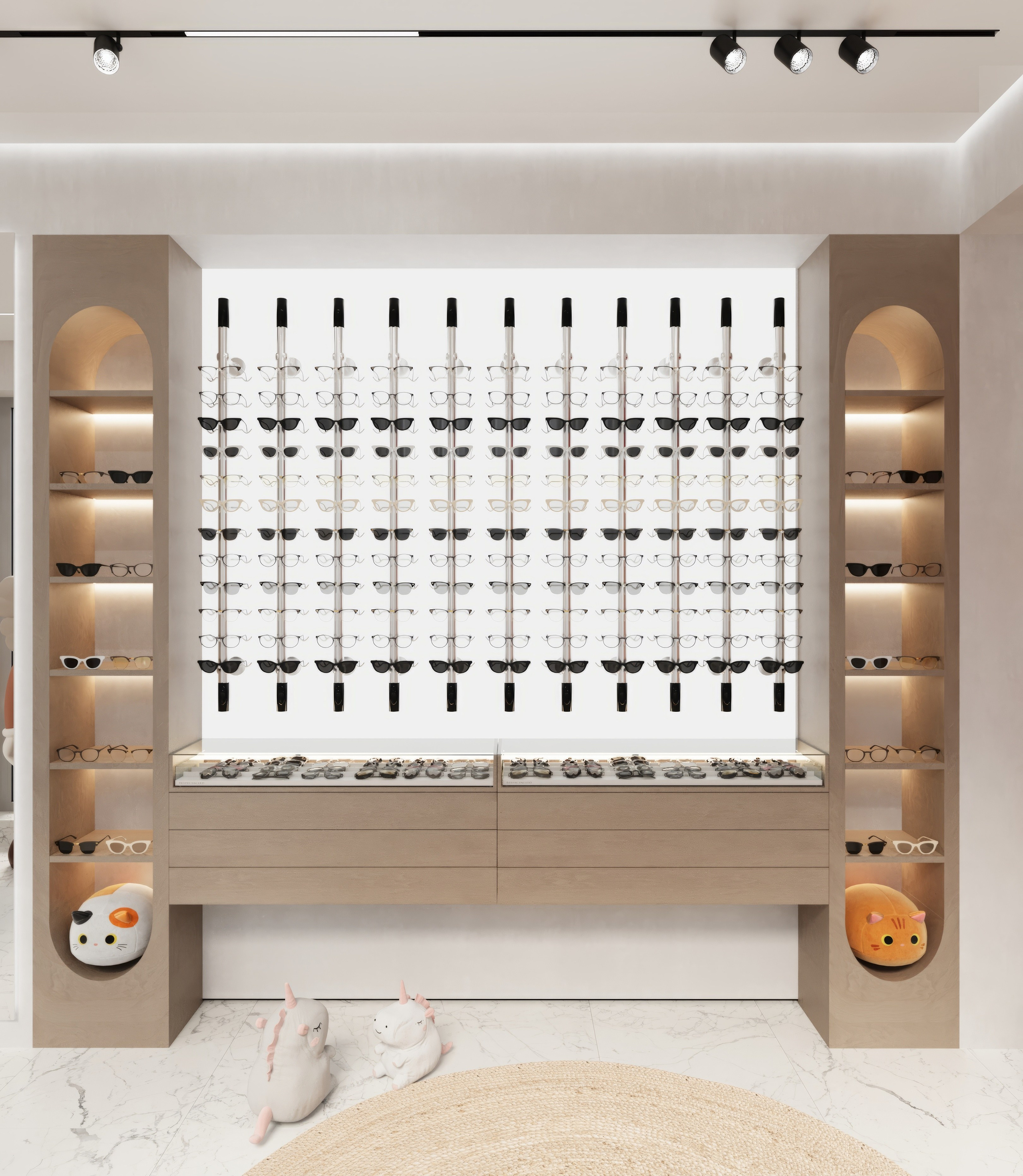 Магазин оптики «Орион». Мансур Гусейнов дизайнер интерьеров г. Махачкала