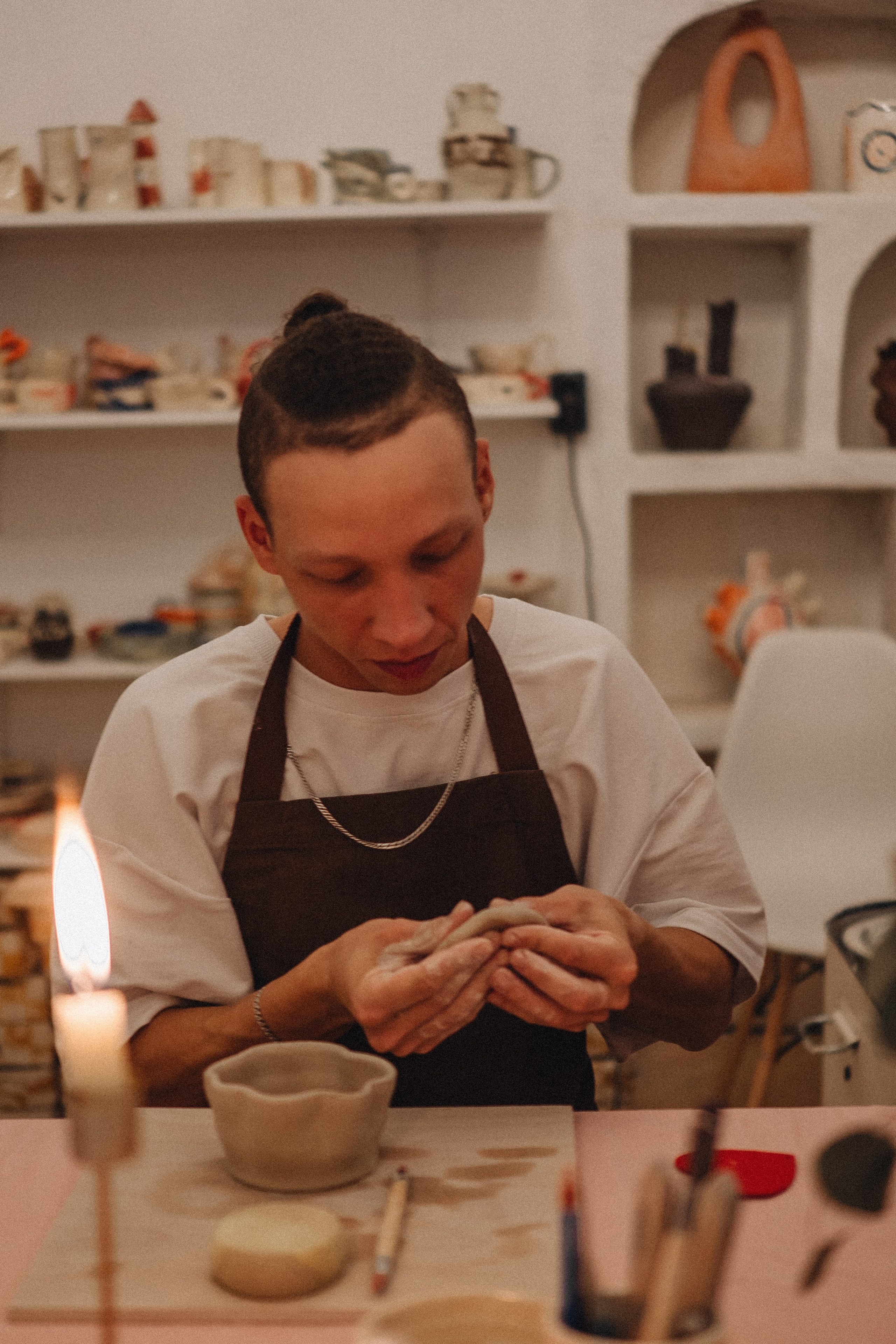 СВИДАНИЕ В ГОНЧАРНОЙ МАСТЕРСКОЙ. Профессиональный фотограф, Санкт-Петербург — Виктория Богомолова