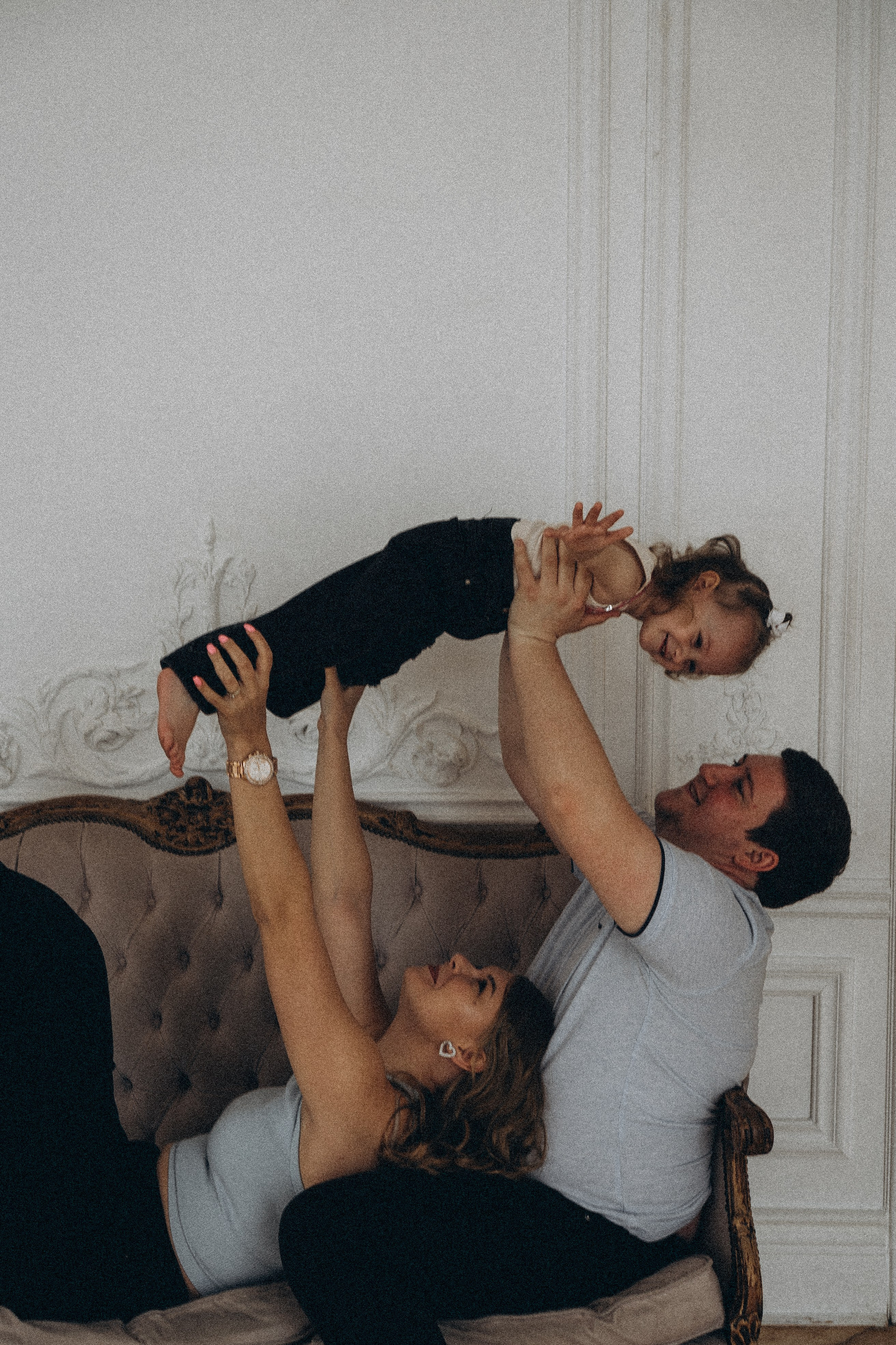 Семейная история в студии. Профессиональный фотограф, Санкт-Петербург — Виктория Богомолова