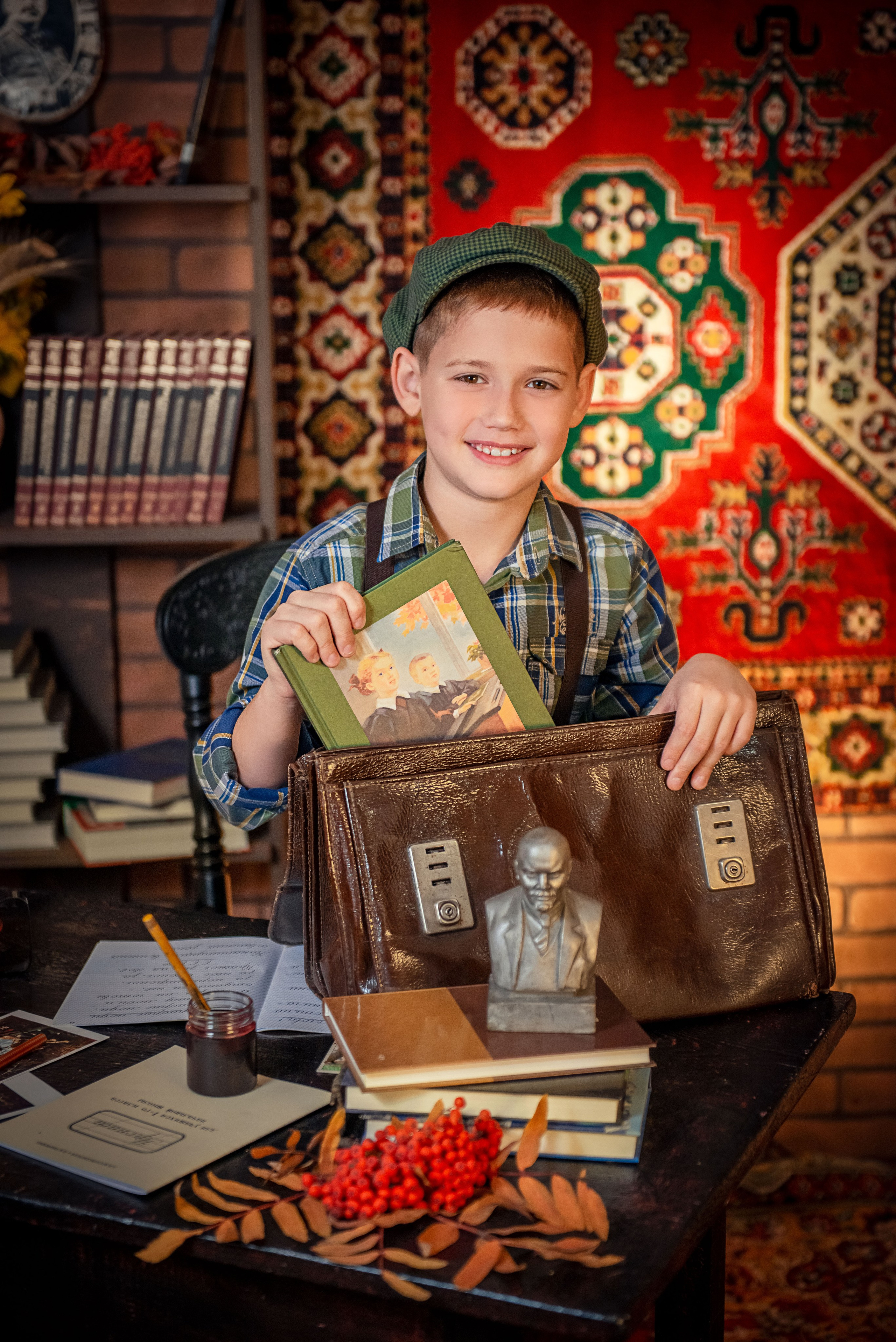 Ретро школьники. Татьяна Гойда портретный и семейный фотограф Ленск. Выпускные альбомы