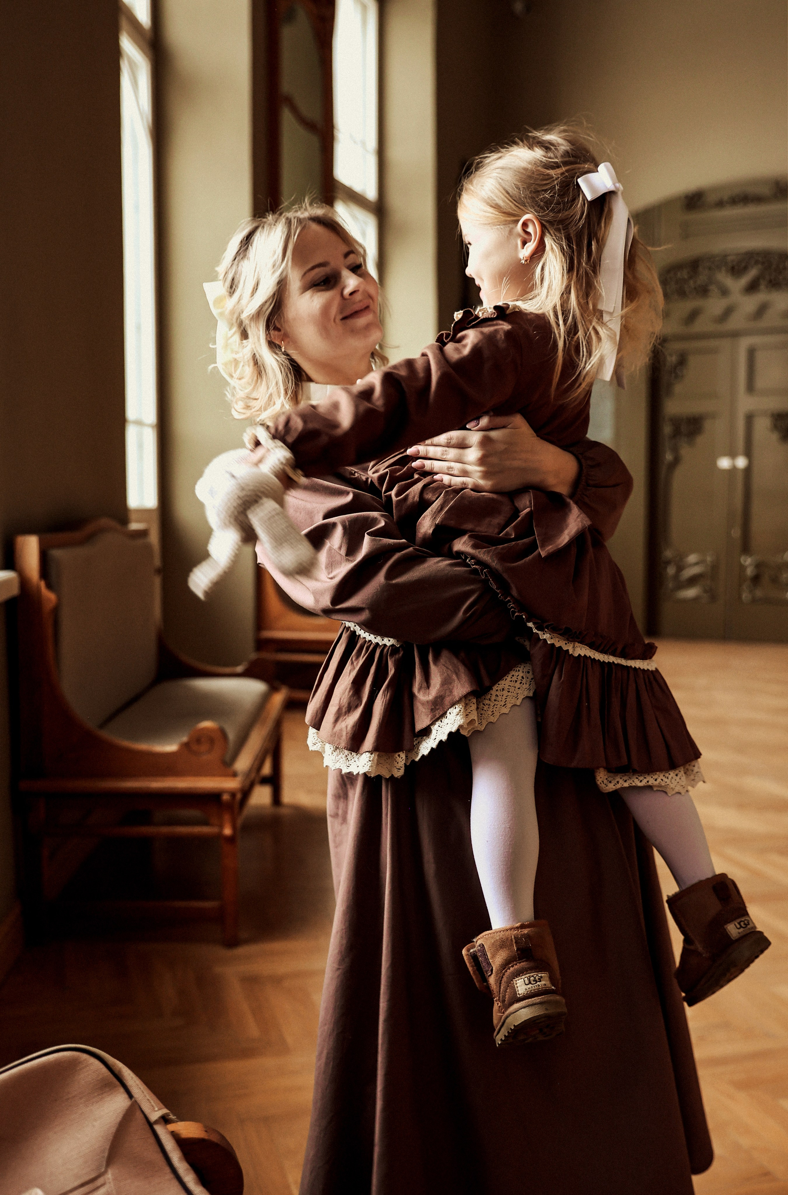 Ретро съемка на Витебском вокзале. Фотограф — Татьяна Кириллова, г. Санкт-Петербург