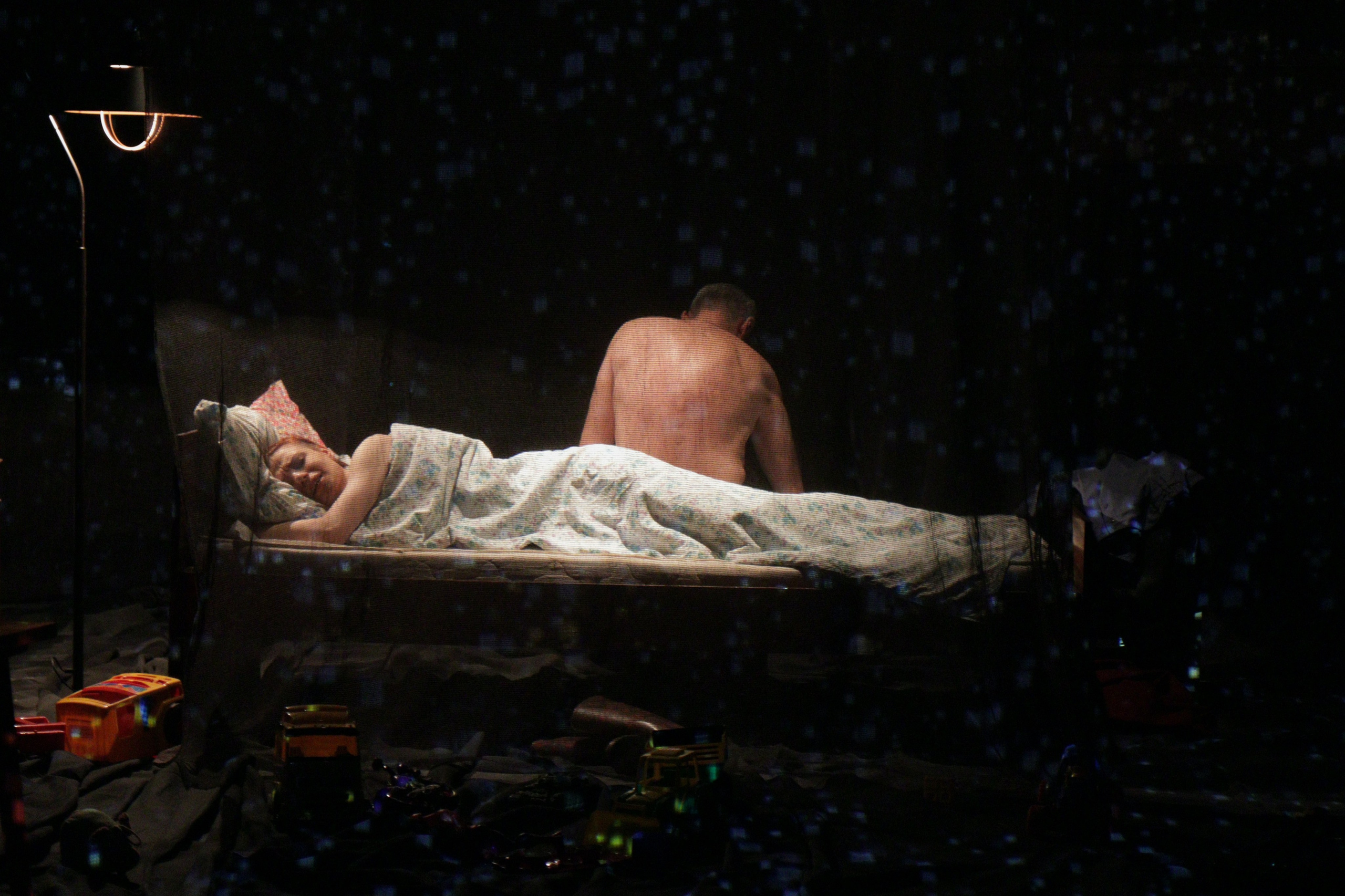 Спектакль «Любовь людей». Художник по свету Максим Сергачев