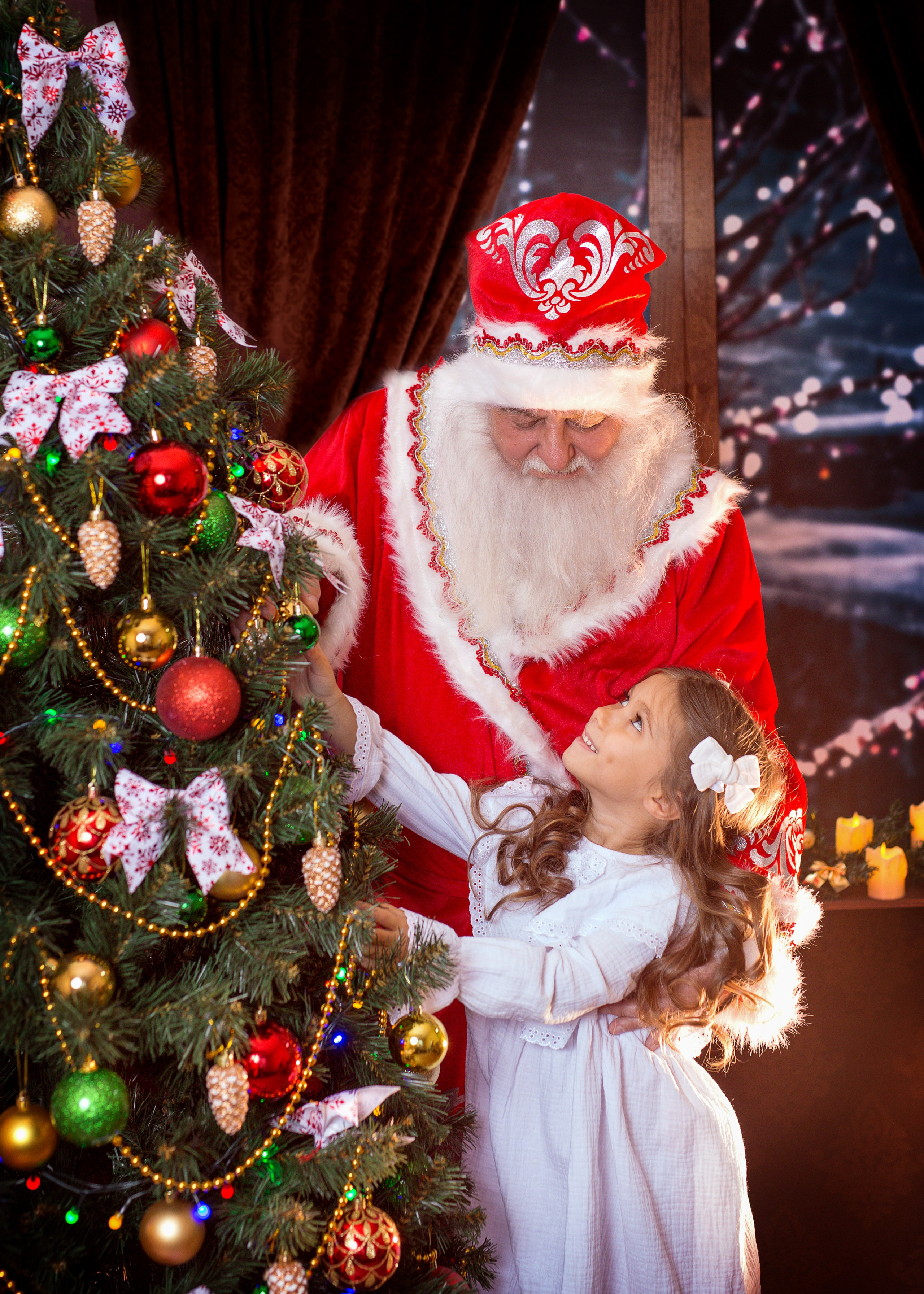 Фотосессия с Дедом Морозом 2022 год. Фотограф в детский сад Елена Колчева Новокузнецк