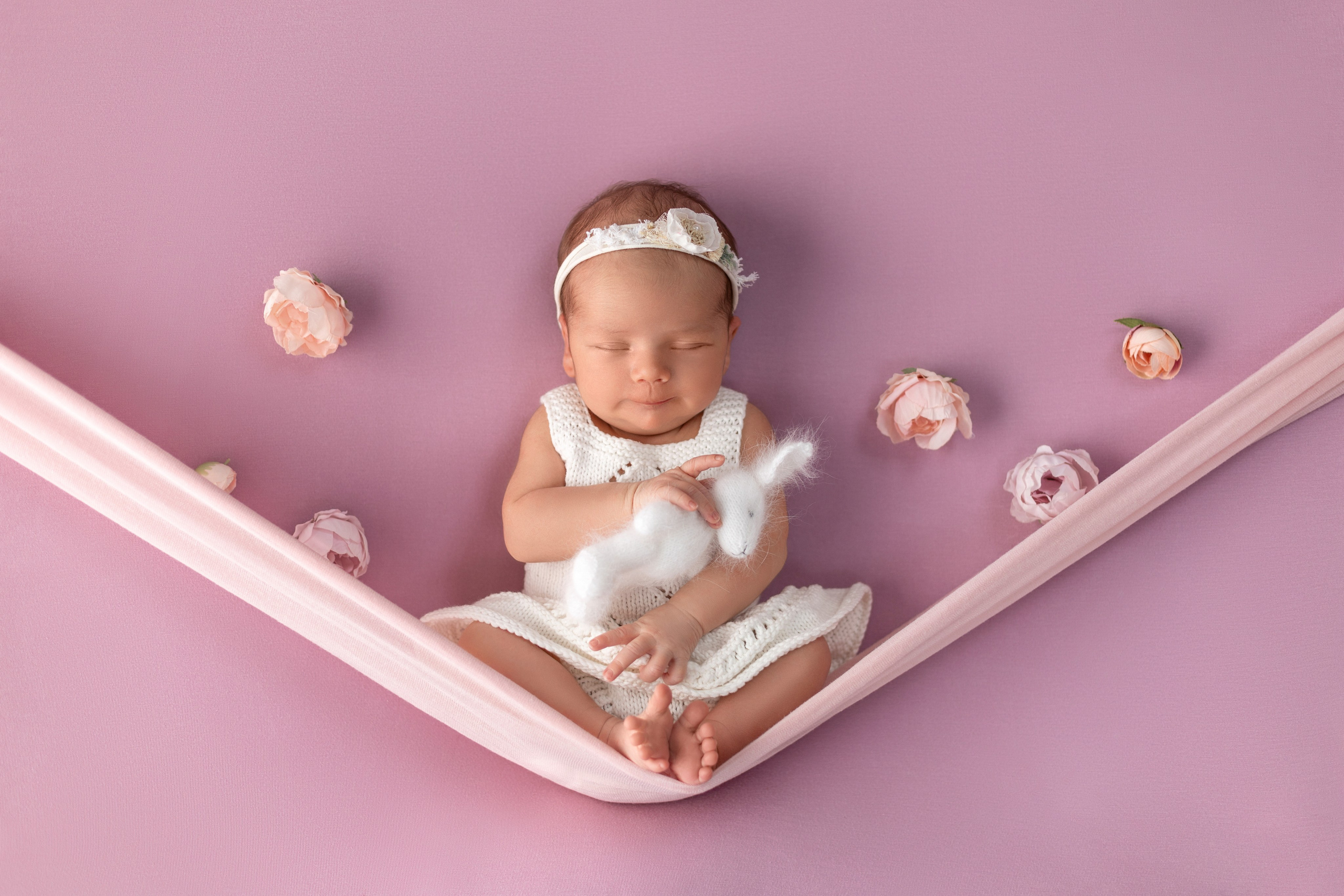 Анастасия и дочка, 9 дней. Фотограф новорожденных в Нижнем Новгороде Надежда Кадылкина