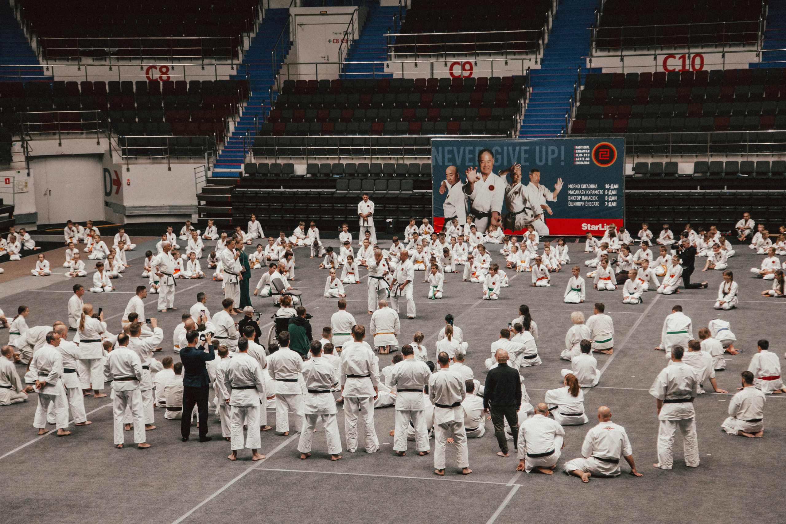 Международный сбор по каратэ в СКК «Сибур Арена». Репортажный фотограф во Всеволожске и Санкт-Петербурге Владимир Капустин