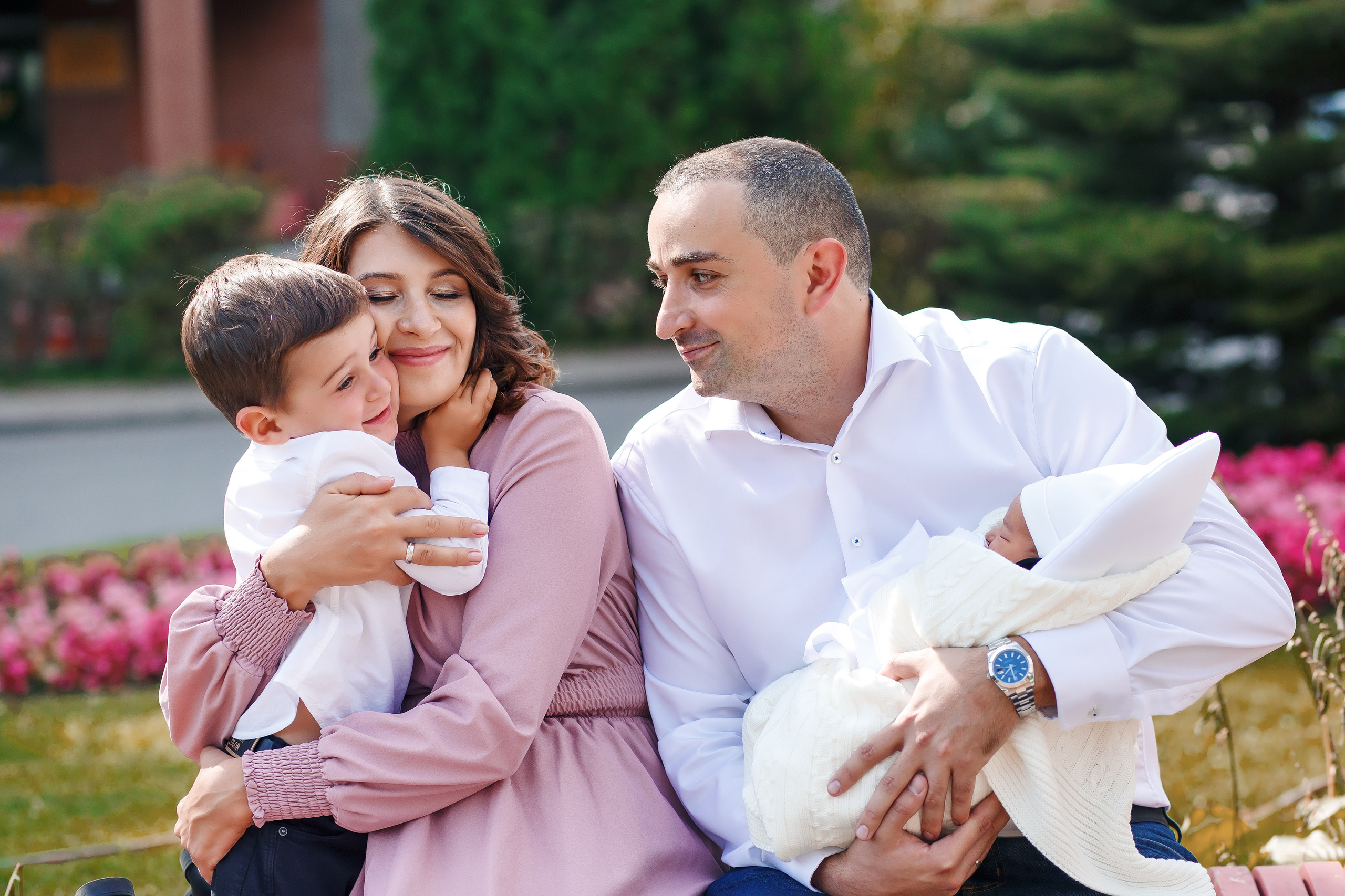 Выписка из роддома. Фотограф г. Москва Олеся Пантелеева