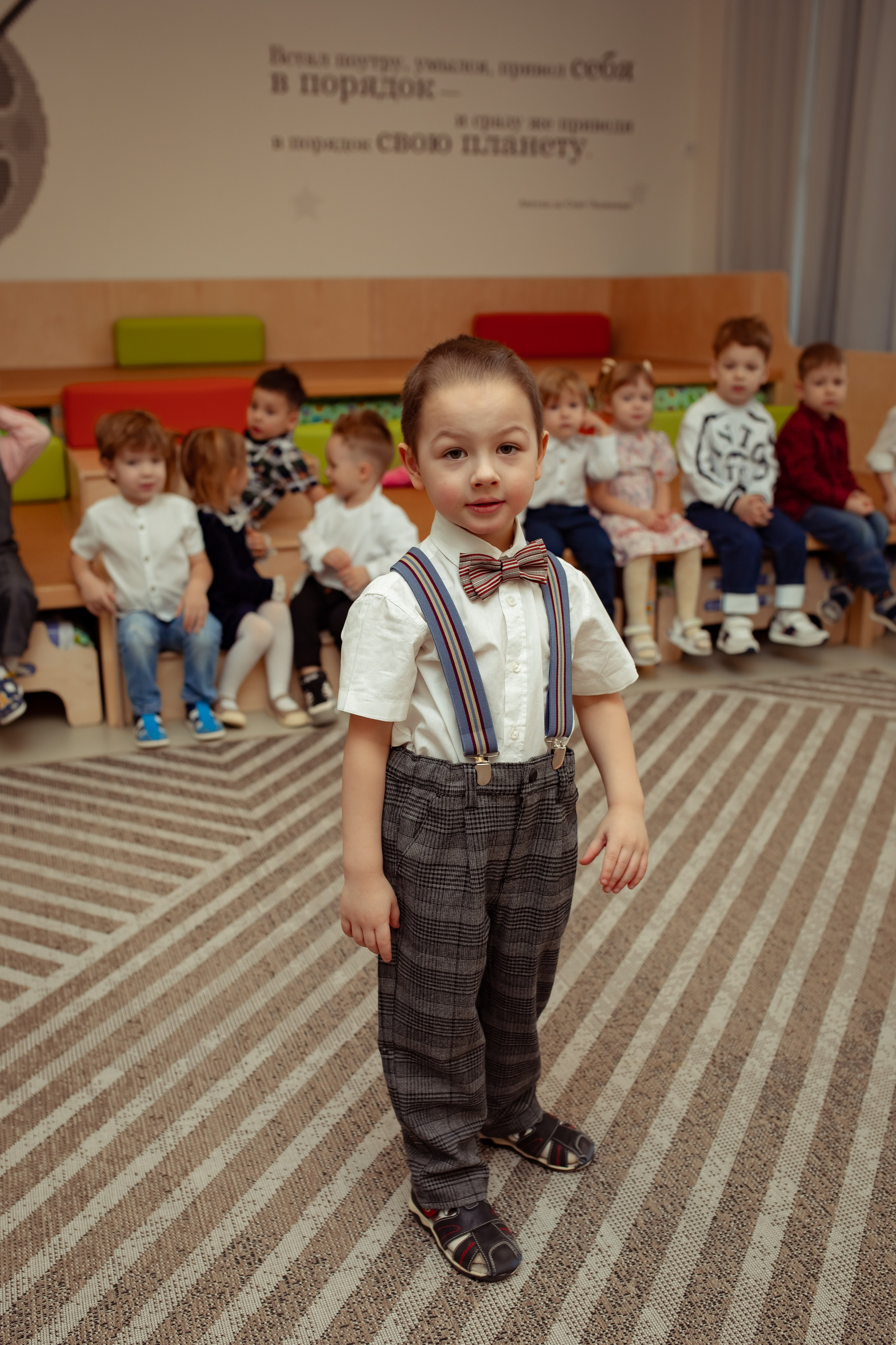 Праздник весны в детском саду. Семейный и детский фотограф в Москве Дорогова Екатерина