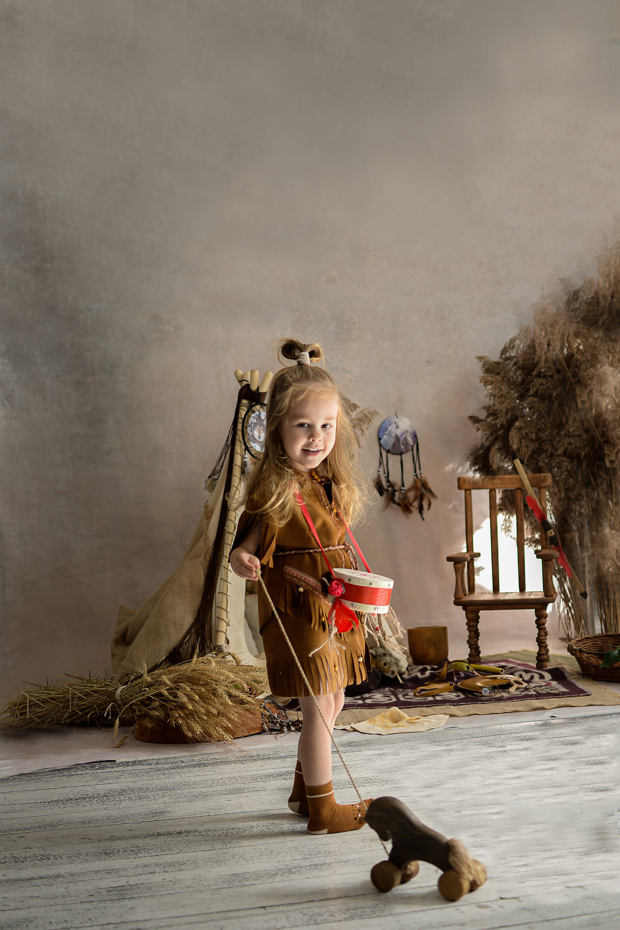 Индейцы. Сентябрь 2021 год. Детский и семейный фотограф Катерина Мишина