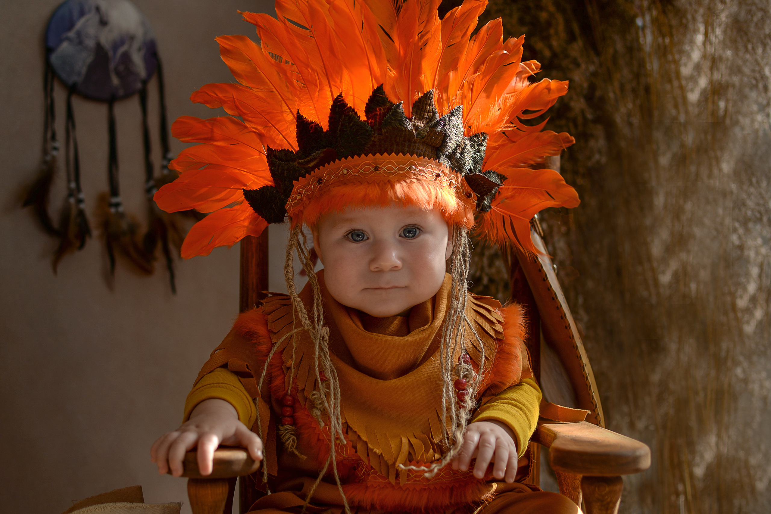 Индейцы. Сентябрь 2021 год. Детский и семейный фотограф Катерина Мишина