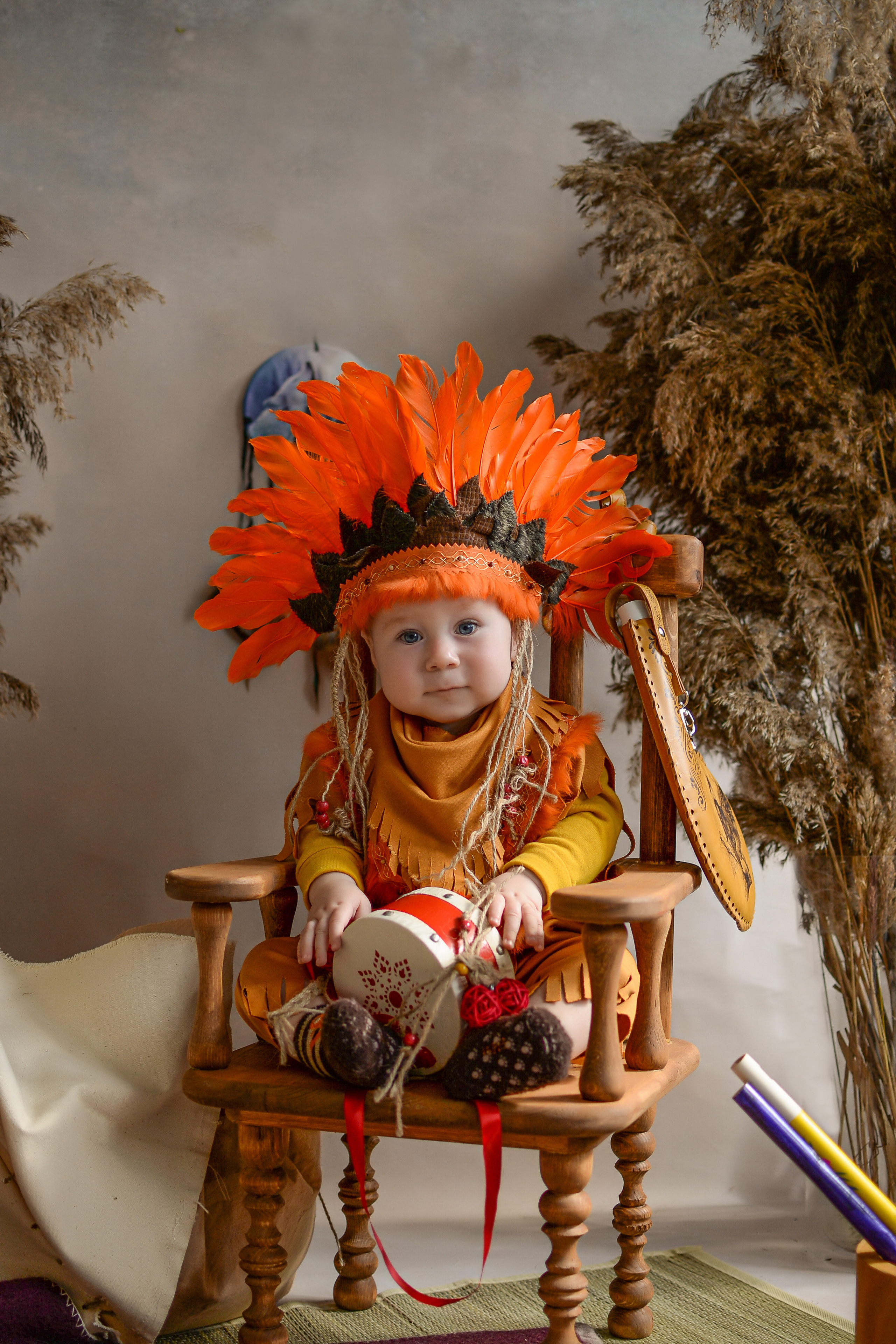 Индейцы. Сентябрь 2021 год. Детский и семейный фотограф Катерина Мишина