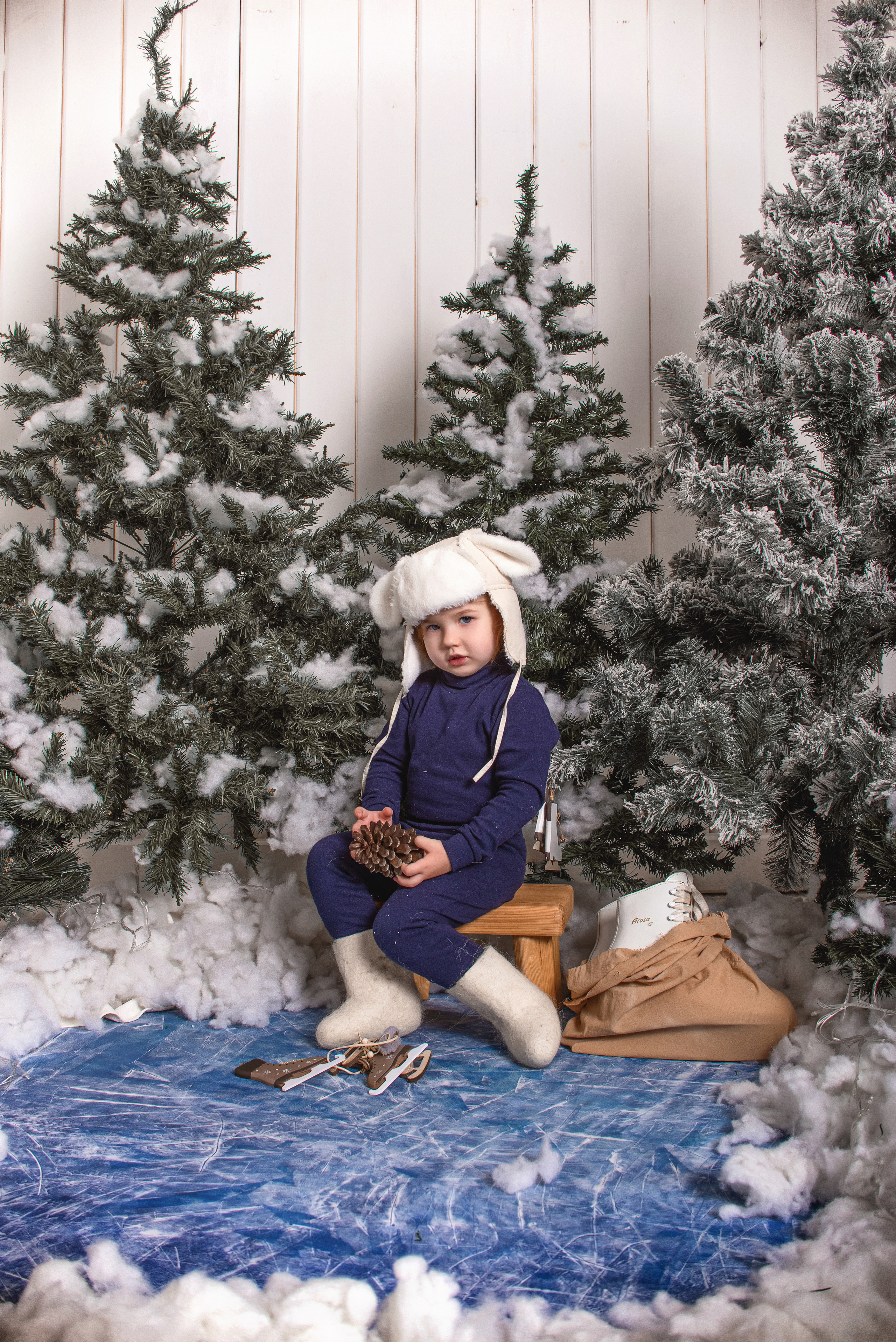 Новогодний фотопроект «Зимняя история» 2021 год. Детский и семейный фотограф Катерина Мишина