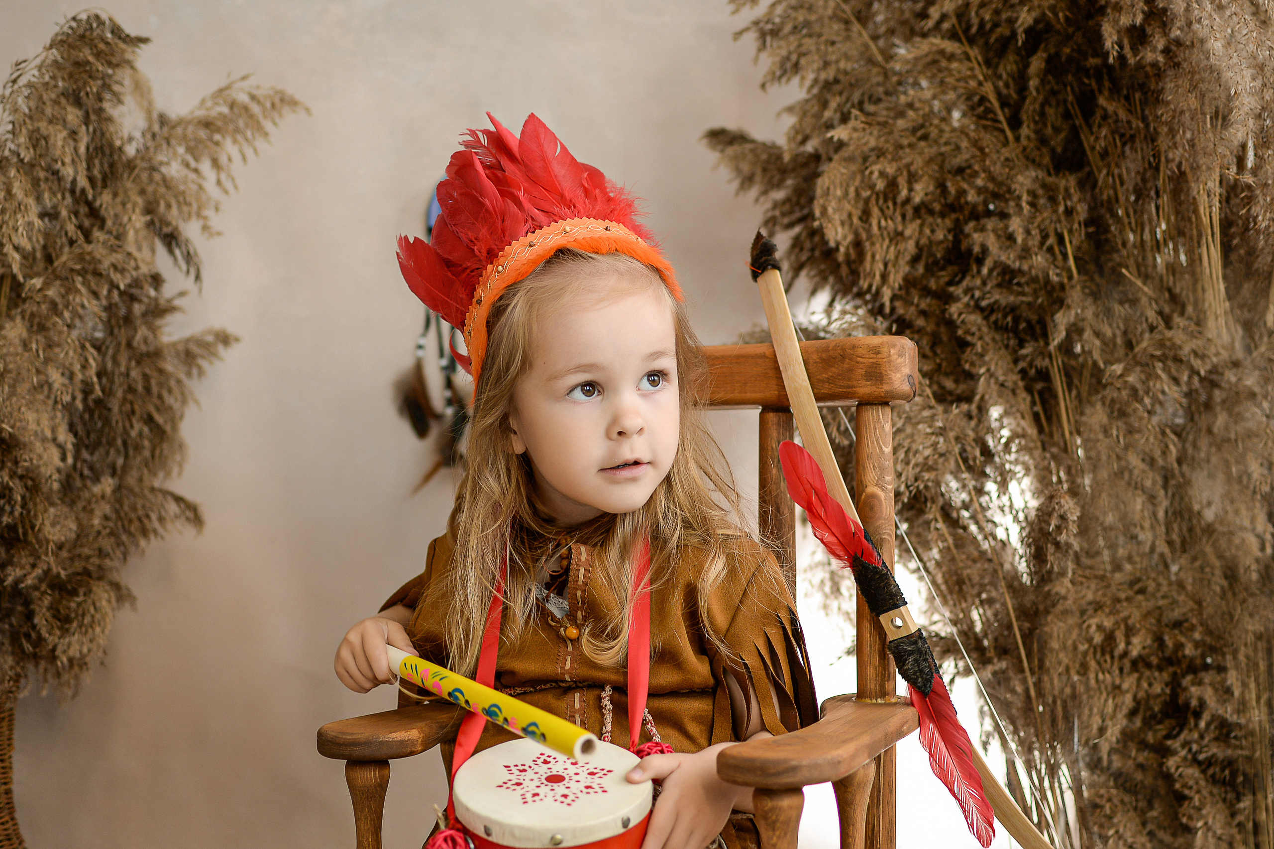 Индейцы. Сентябрь 2021 год. Детский и семейный фотограф Катерина Мишина