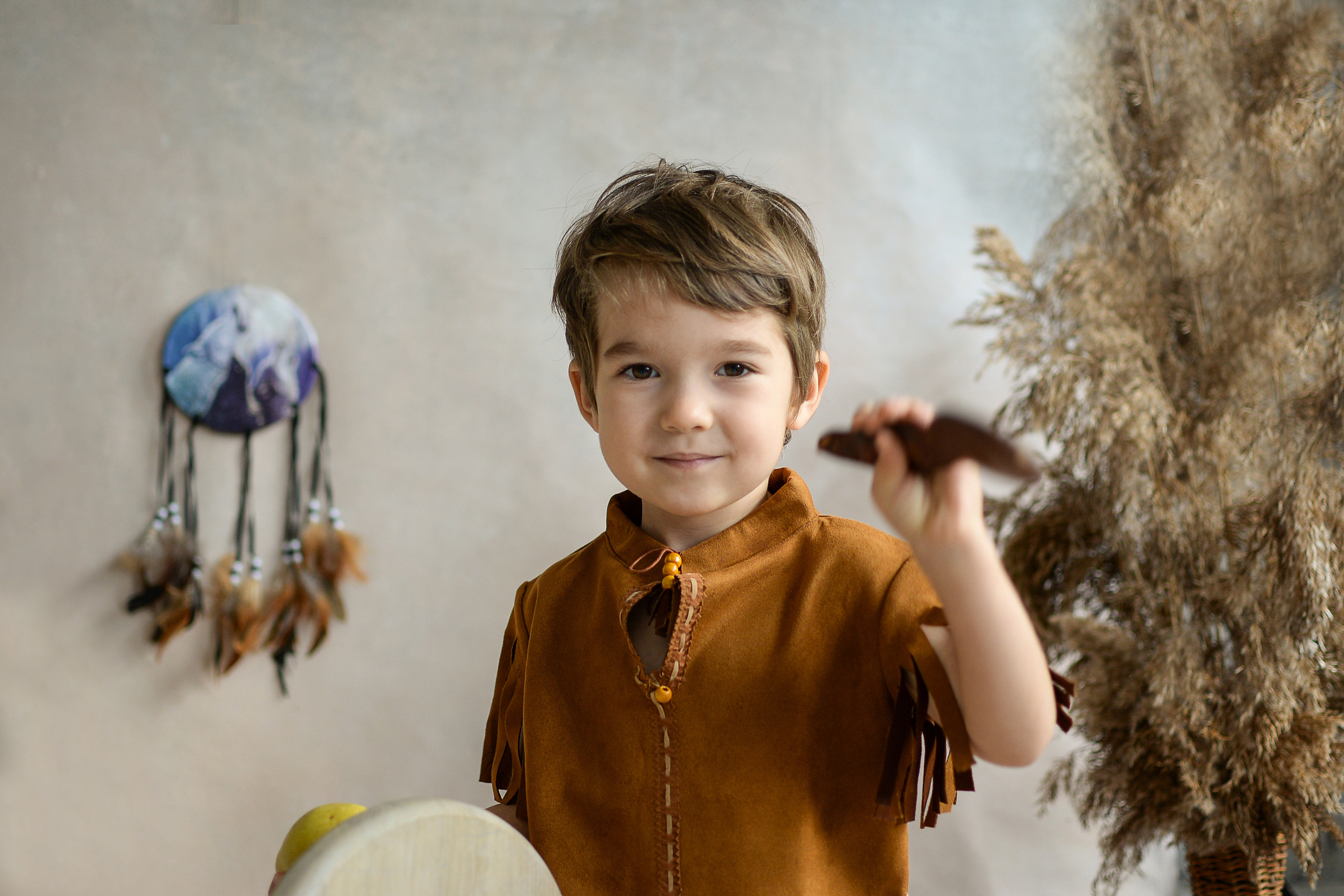 Индейцы. Сентябрь 2021 год. Детский и семейный фотограф Катерина Мишина