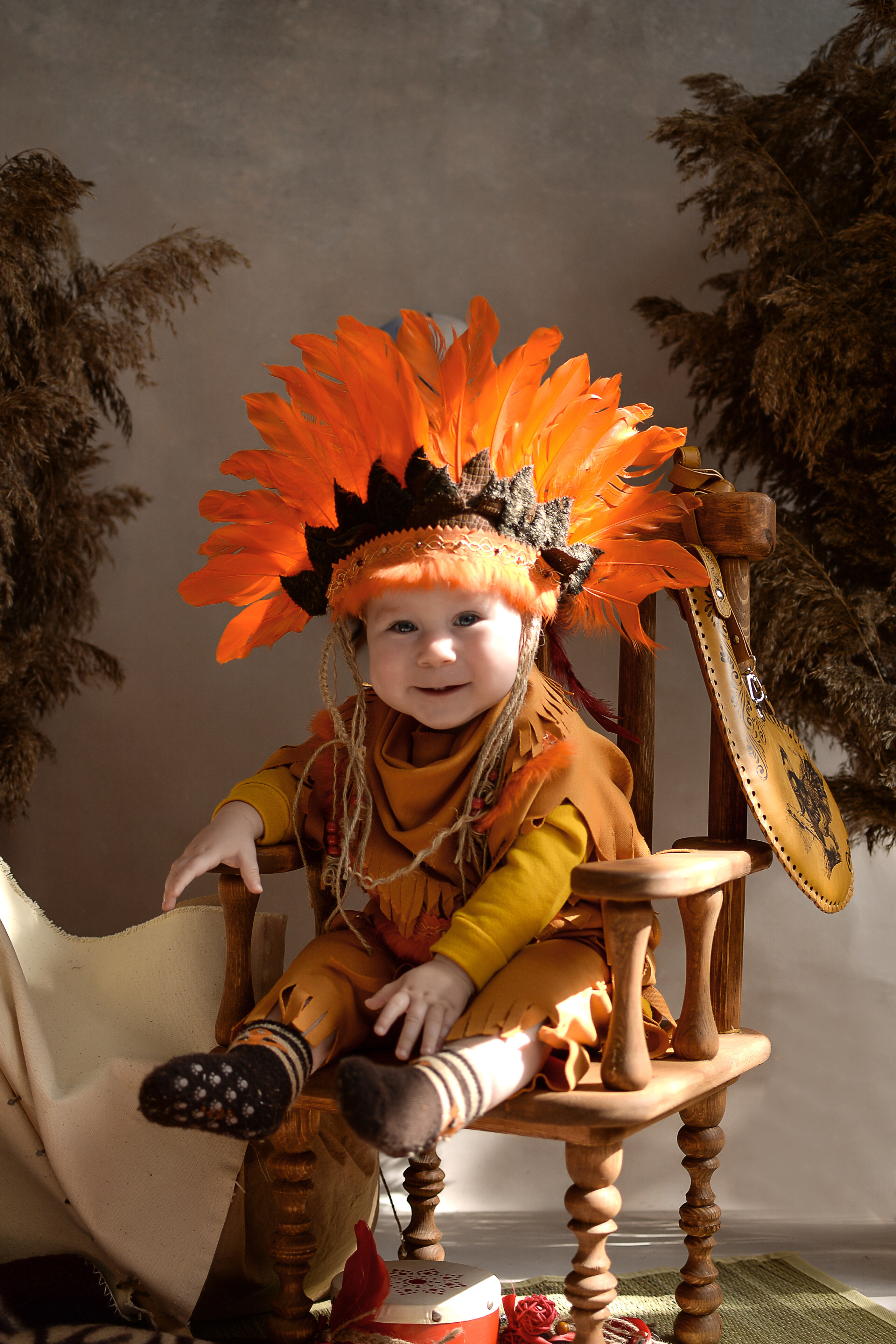 Индейцы. Сентябрь 2021 год. Детский и семейный фотограф Катерина Мишина