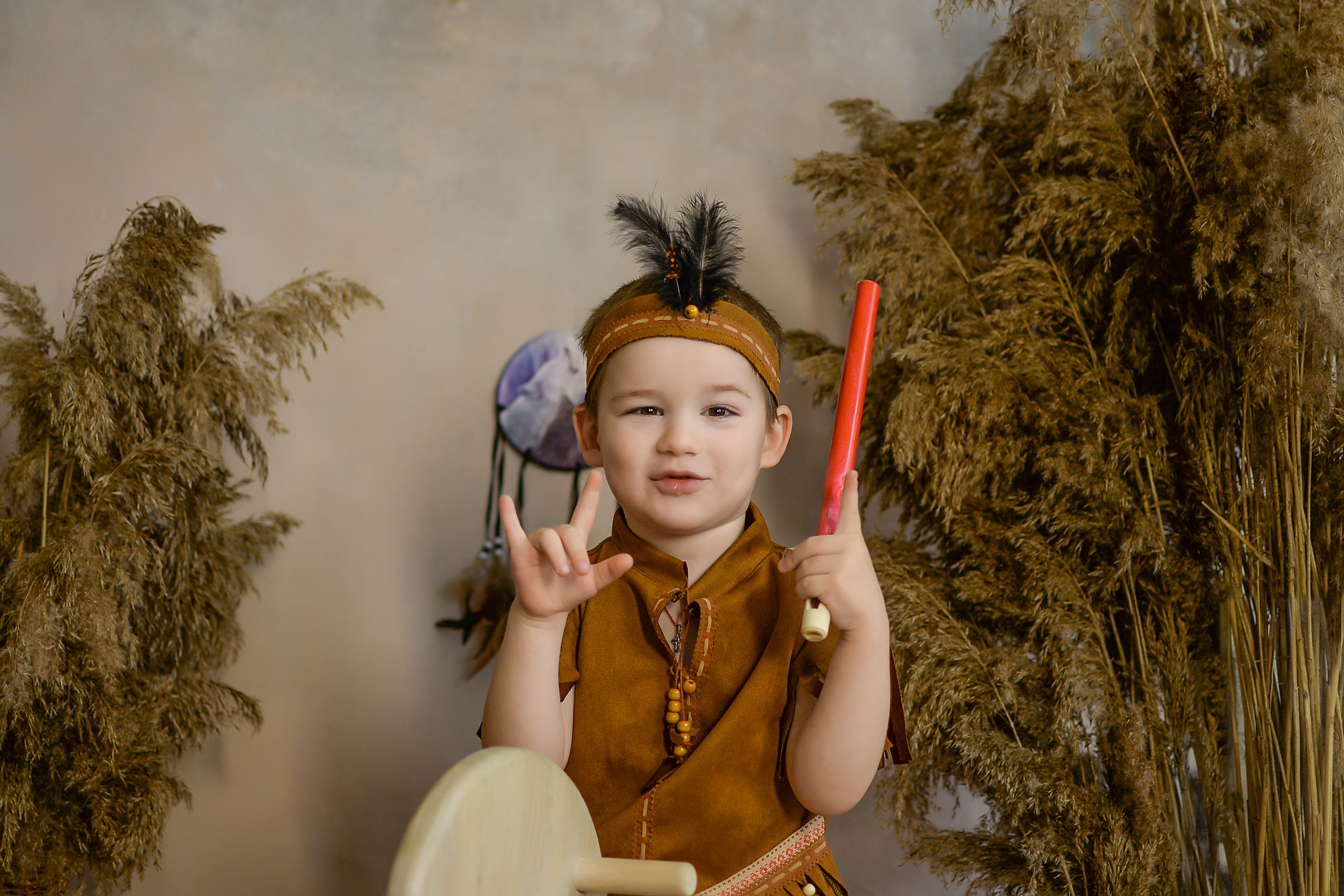 Индейцы. Сентябрь 2021 год. Детский и семейный фотограф Катерина Мишина