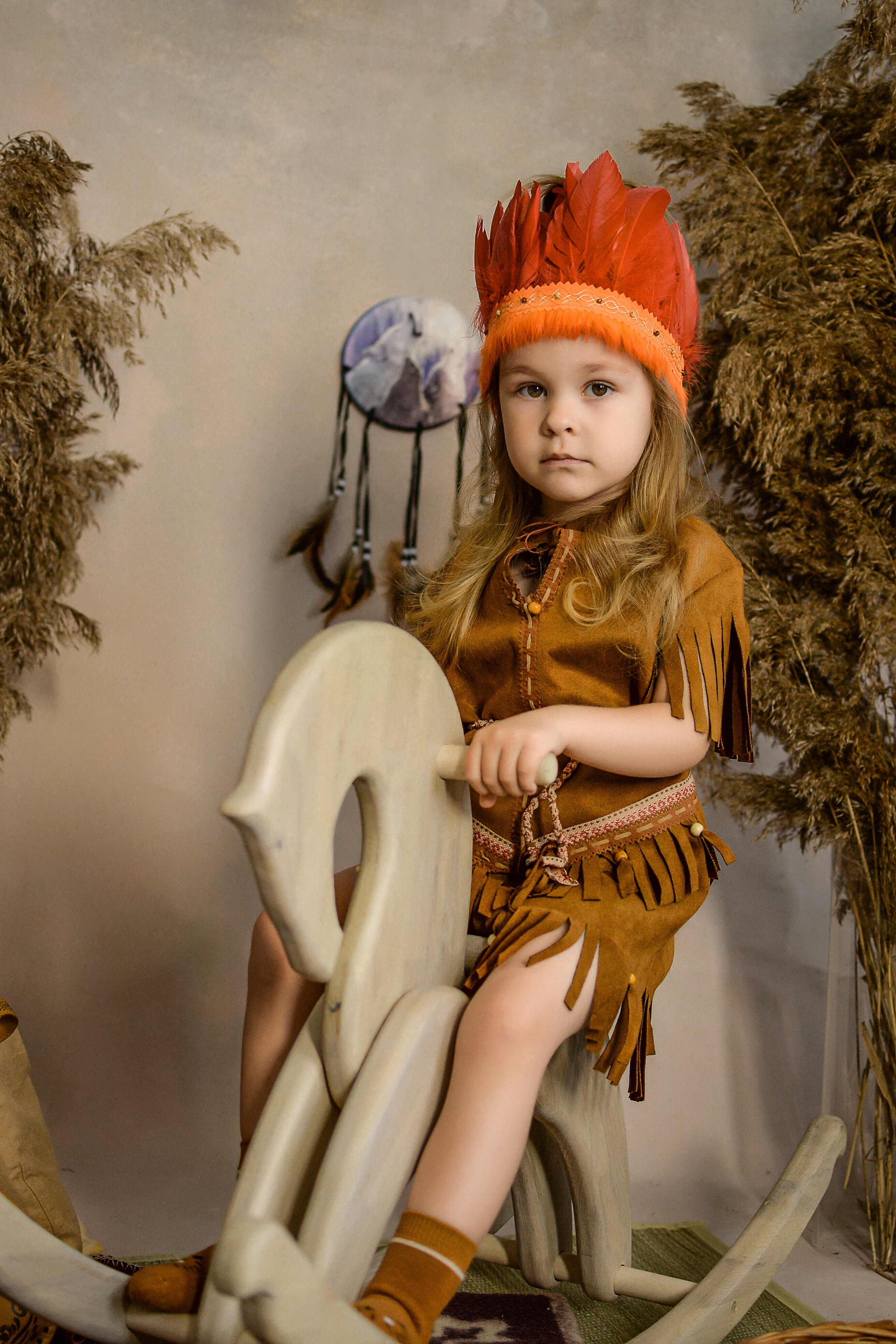 Индейцы. Сентябрь 2021 год. Детский и семейный фотограф Катерина Мишина