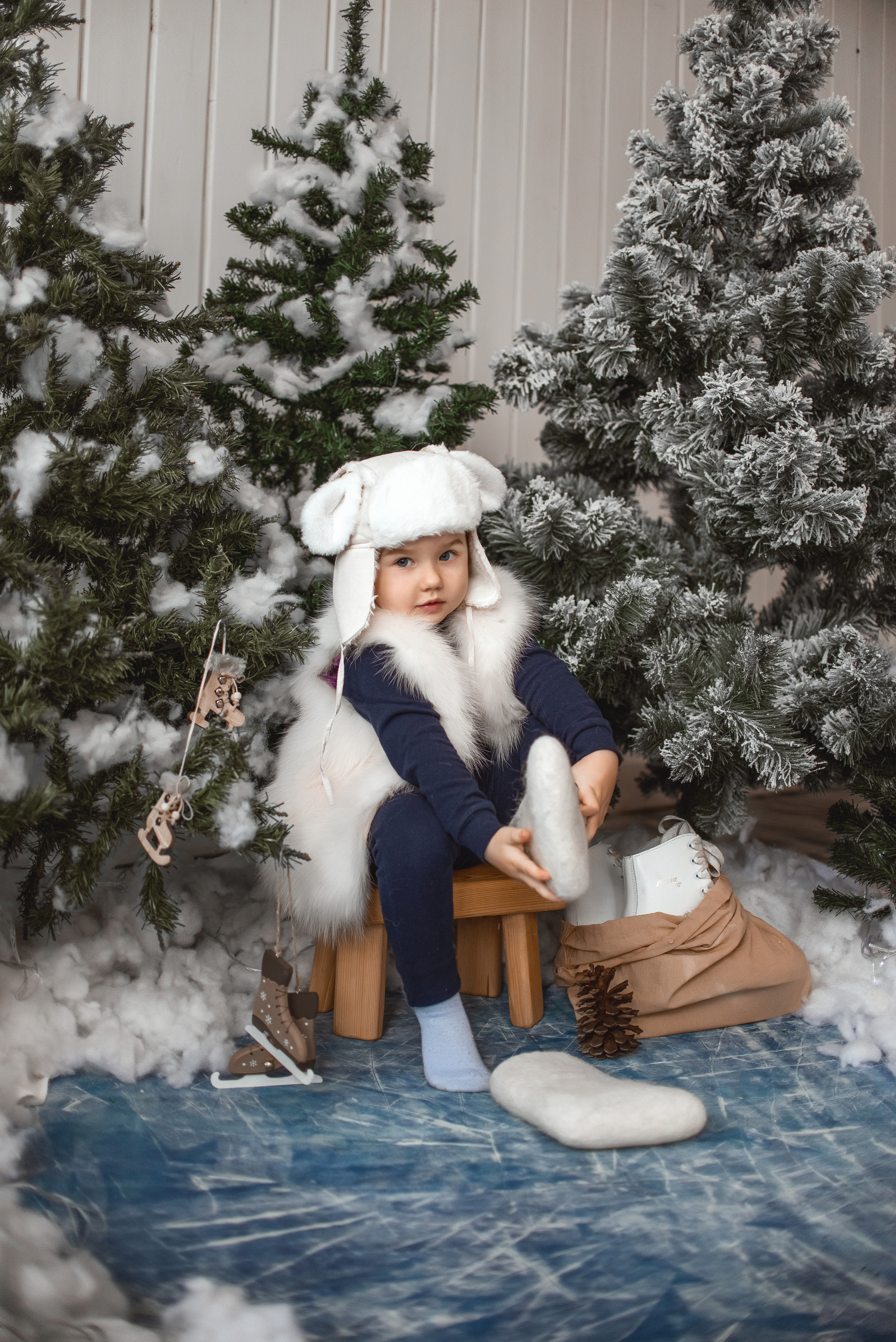 Новогодний фотопроект «Зимняя история» 2021 год. Детский и семейный фотограф Катерина Мишина