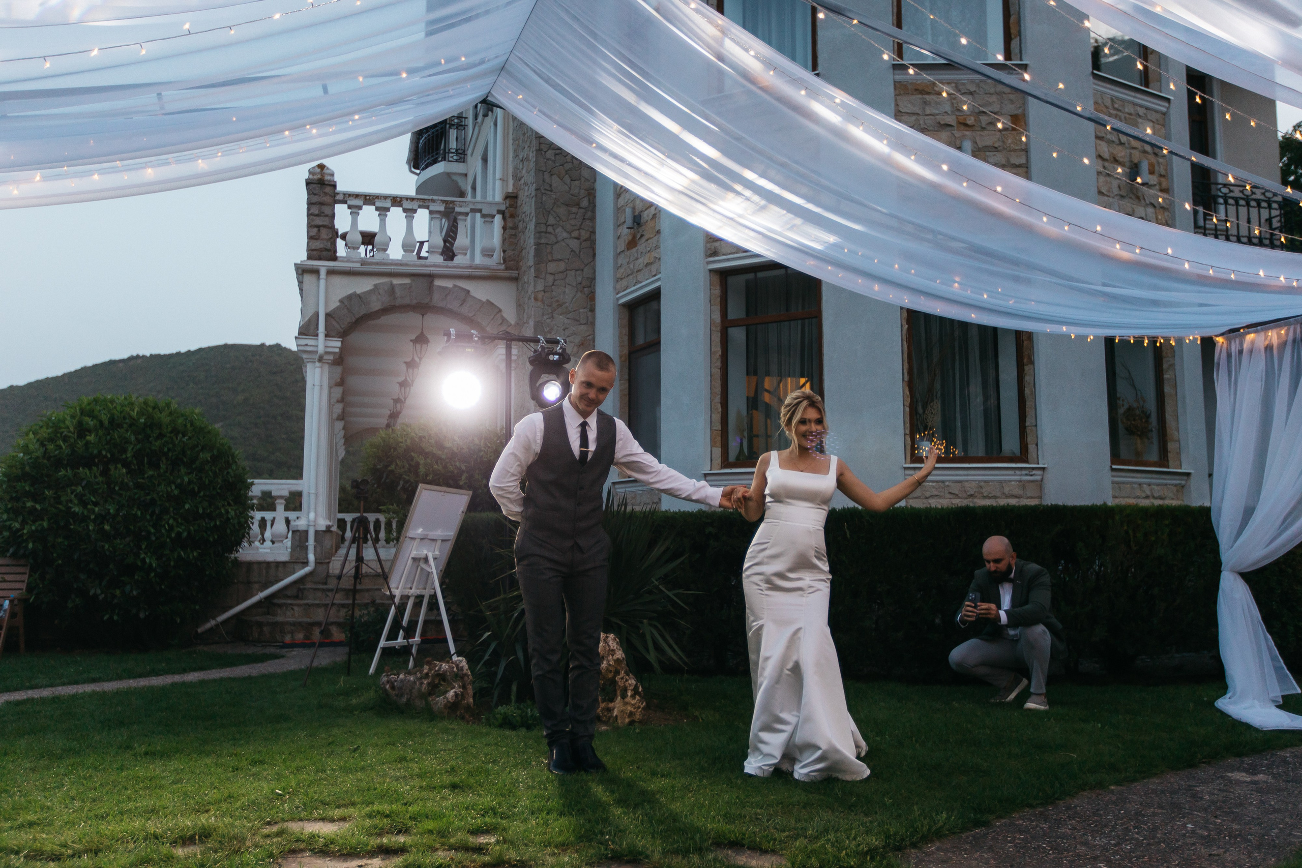 Денис и Алина. Белый замок. Фотограф Анна Лейман. Севастополь