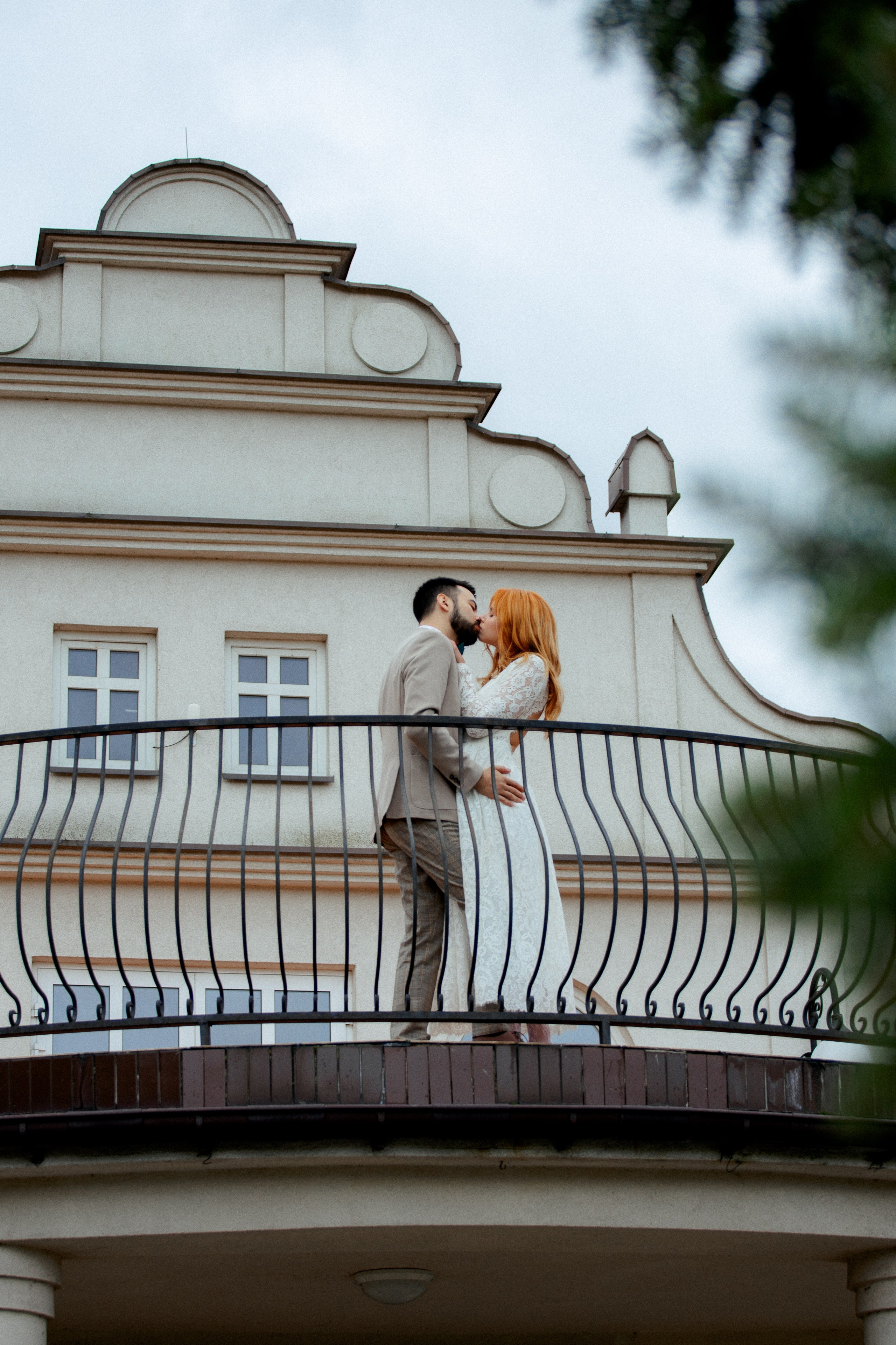 Ślubna sesja zdjęciowa w plenerze. Свадебный фотограф Варшава Лодзь Польша Елена Юцова