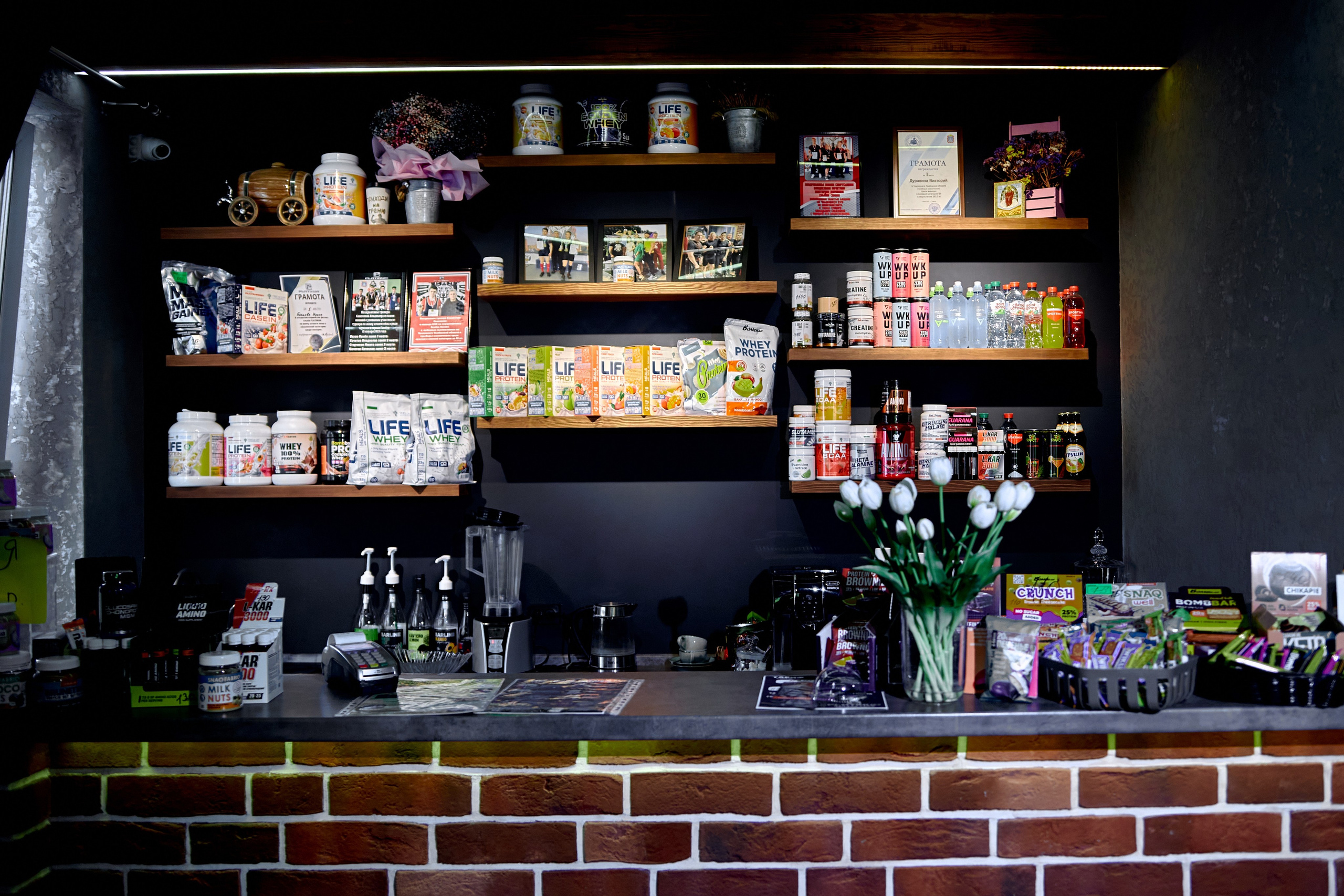 Фитнес- зал. Фотограф Александр Казин