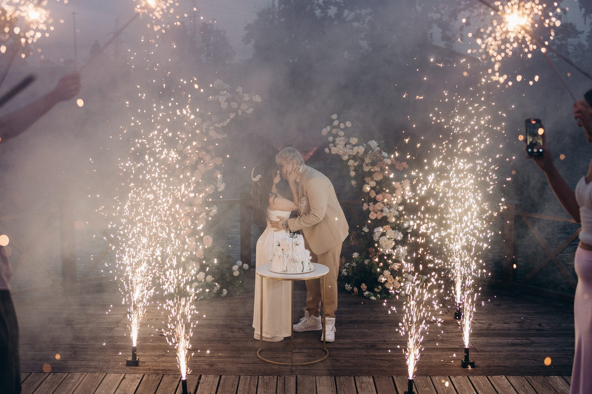 Свадебная фотосъёмка в Теплица парк. Сергей Гладков свадебный фотограф в Москве