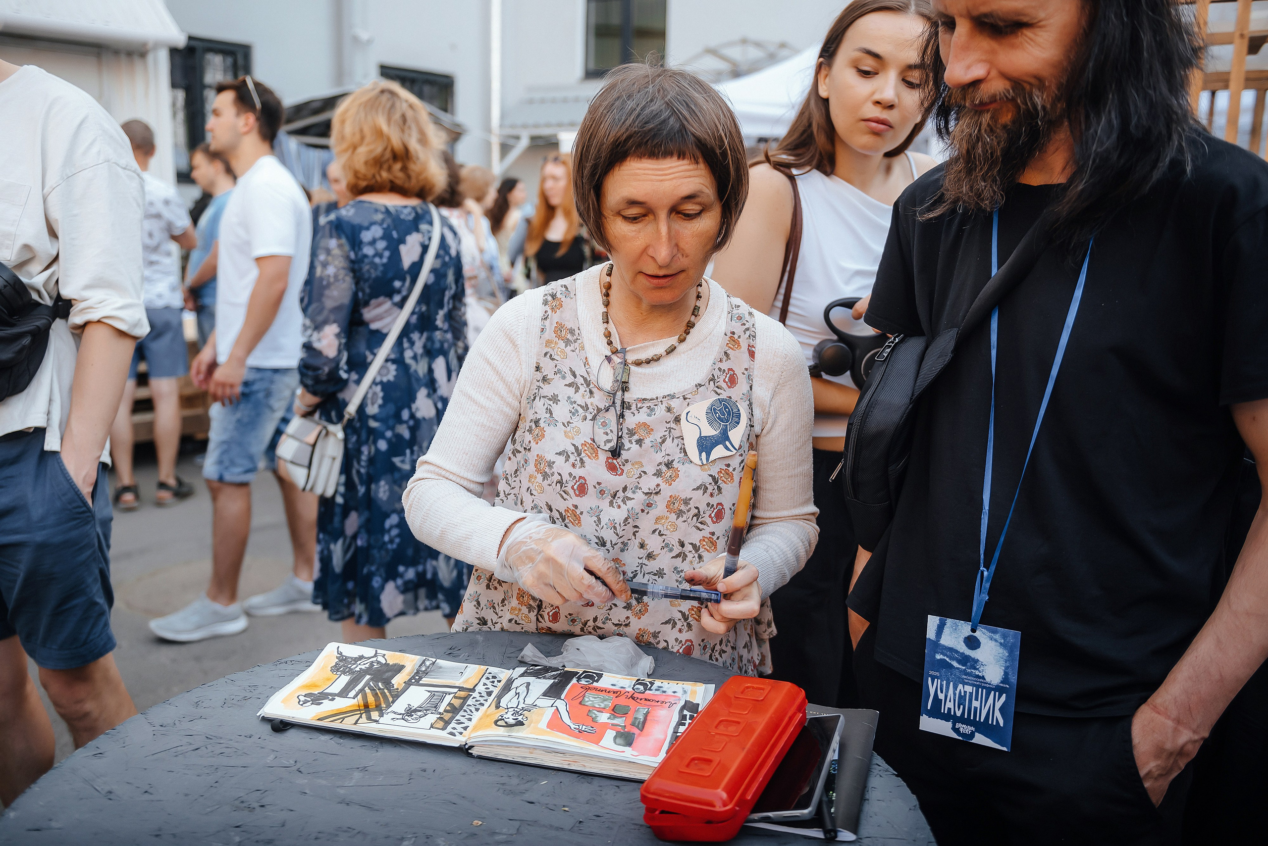 13.07.2025 | БурмагинФест — фестиваль печатной графики. Фотограф Роман Рудаков
