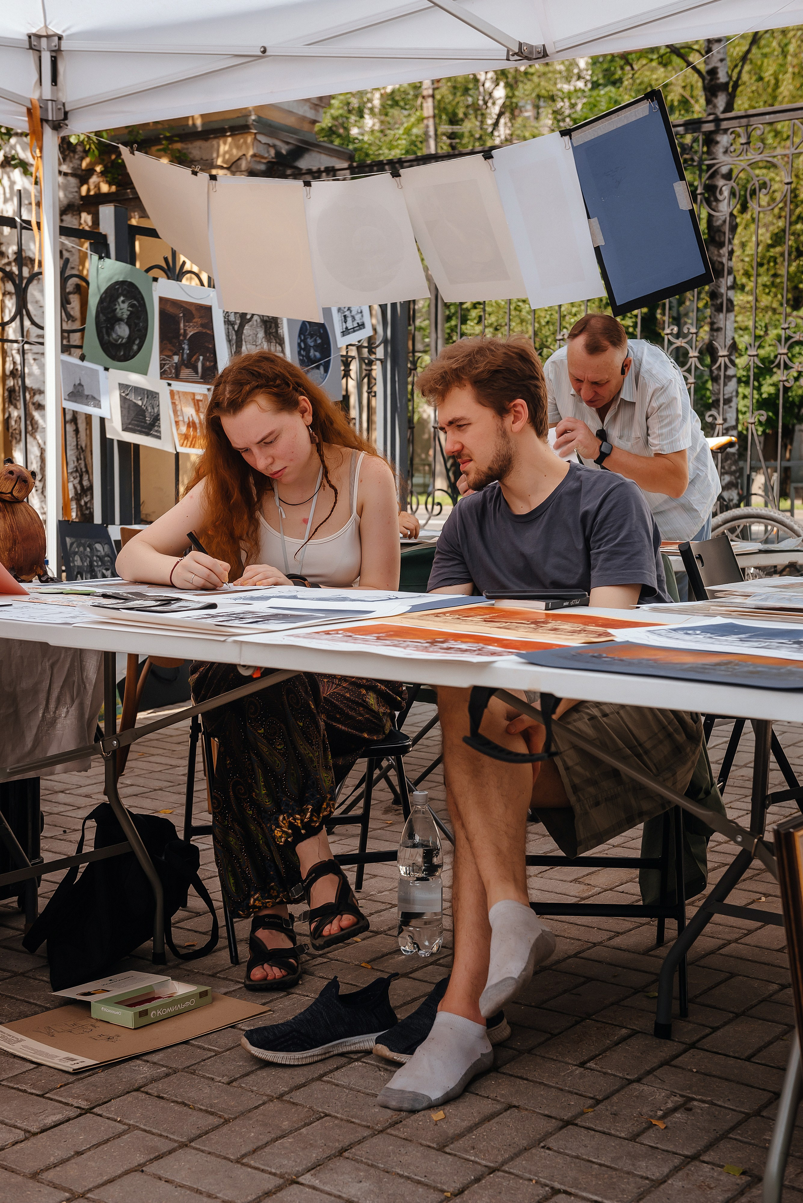 13.07.2025 | БурмагинФест — фестиваль печатной графики. Фотограф Роман Рудаков