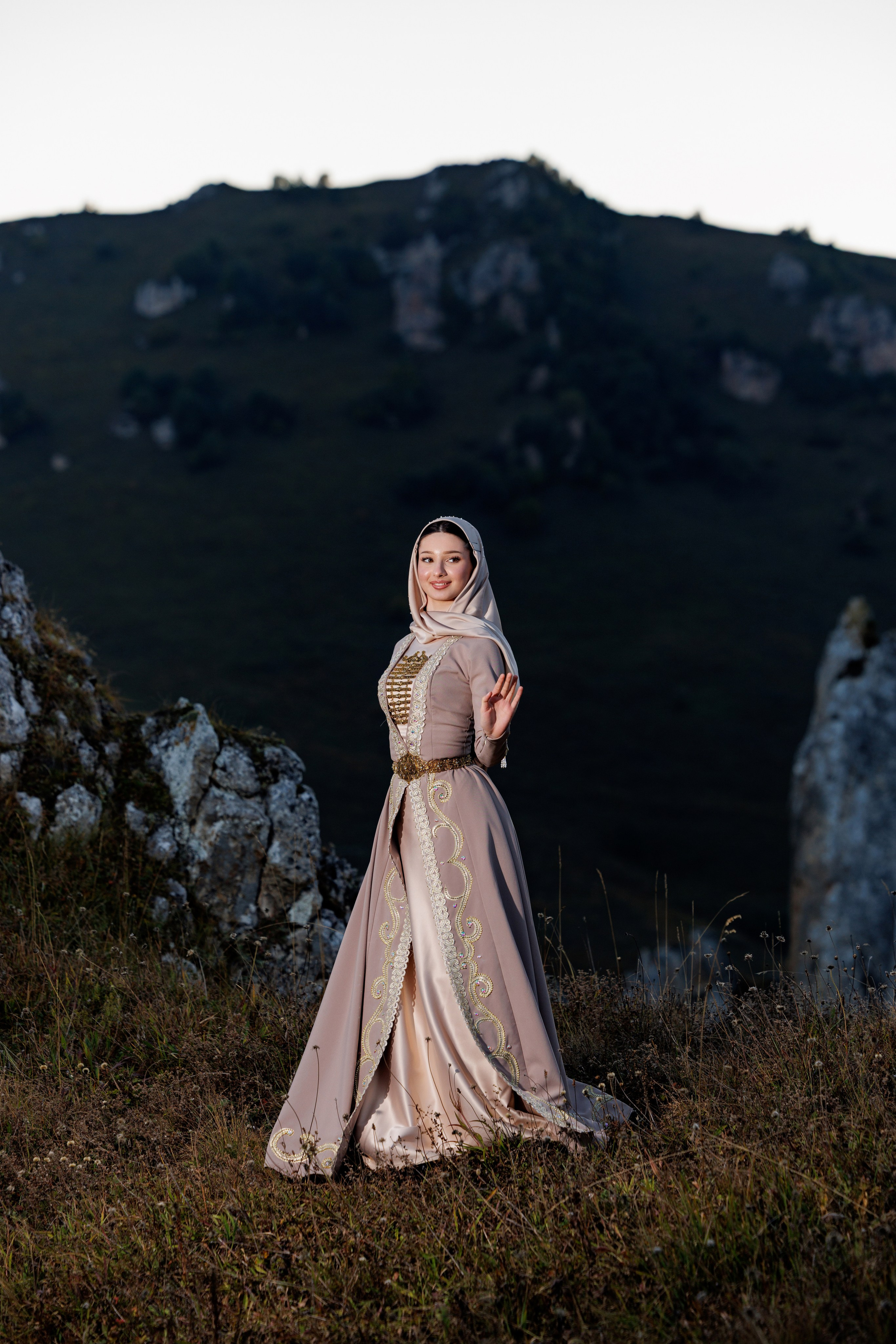 Фотосессия в Галанчоже с Анжелиной Дудаевой. Taysumoff