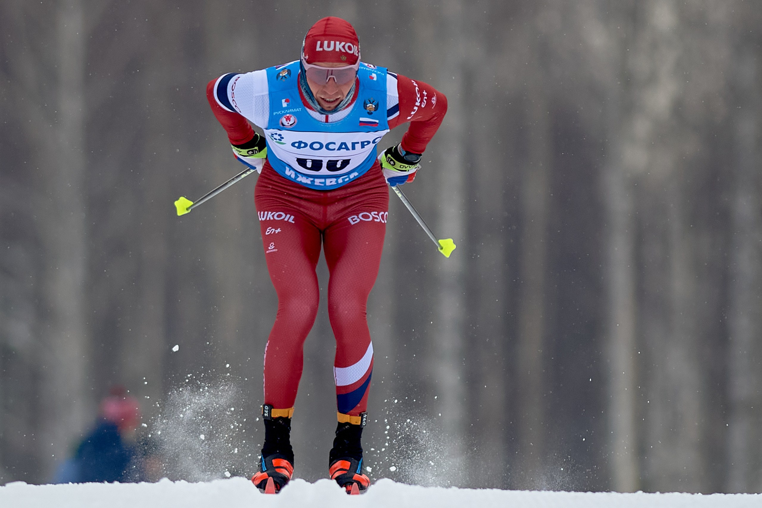 VI этап ФосАгро Кубка России по лыжным гонкам. Ижевск 25.01.2025 и 26.01.2025. Спортивный репортажный фотограф в Ижевске Сергей Мерзляков