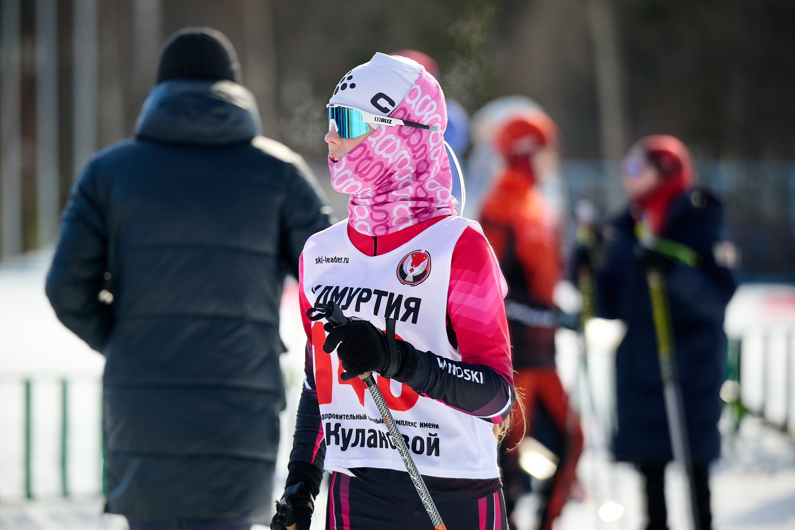 Всероссийские соревнования по лыжным гонкам «Пионерская правда». Ижевс. Спортивный репортажный фотограф в Ижевске Сергей Мерзляков